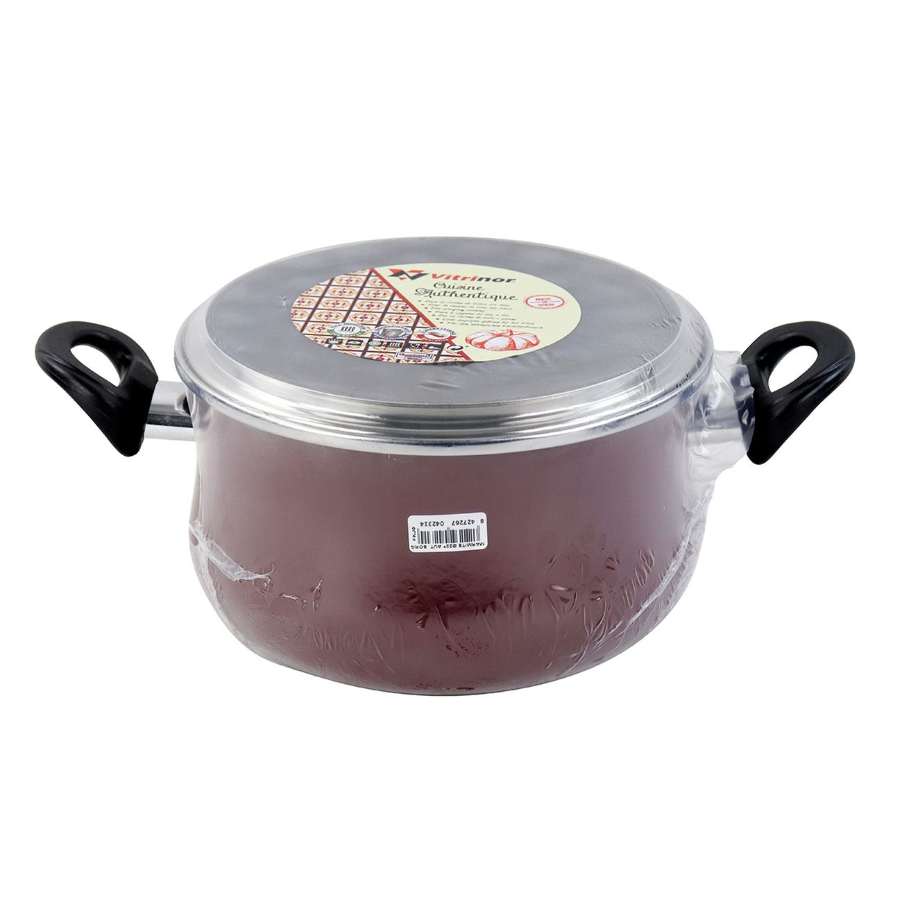 Кастрюля Vitrinor Authentique Burgundy 18 2104789