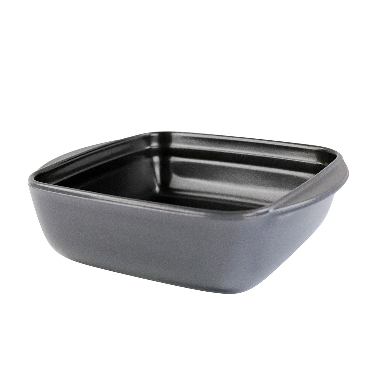 Форма для выпекания (стекло) Vitrinor квадратная серая 16/16/5 1400004