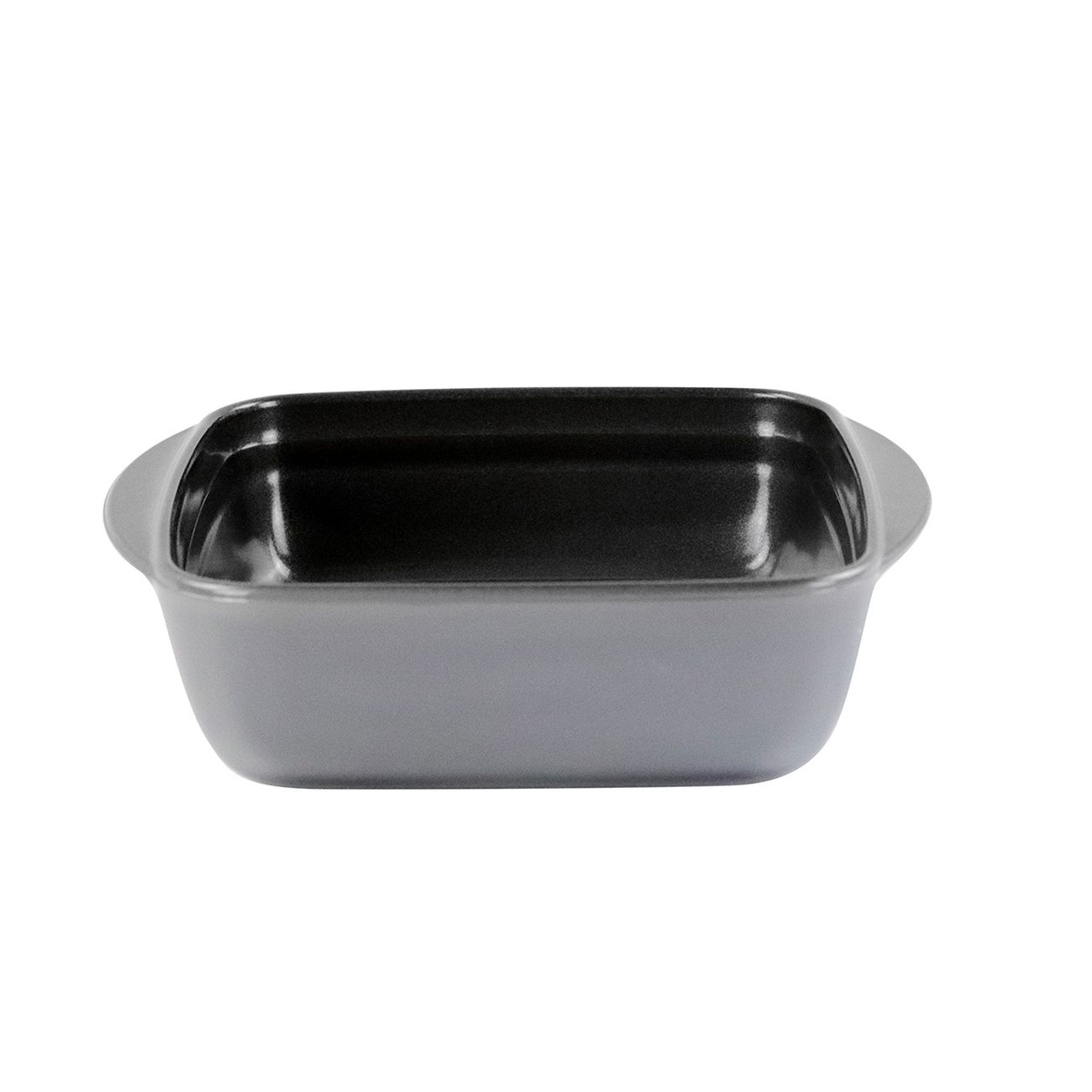 Форма для выпекания (стекло) Vitrinor квадратная серая 16/16/5 1400004