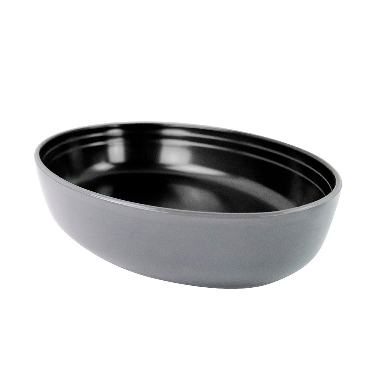 Форма для выпекания (стекло) Vitrinor овальная серая 34/23/6 1400006