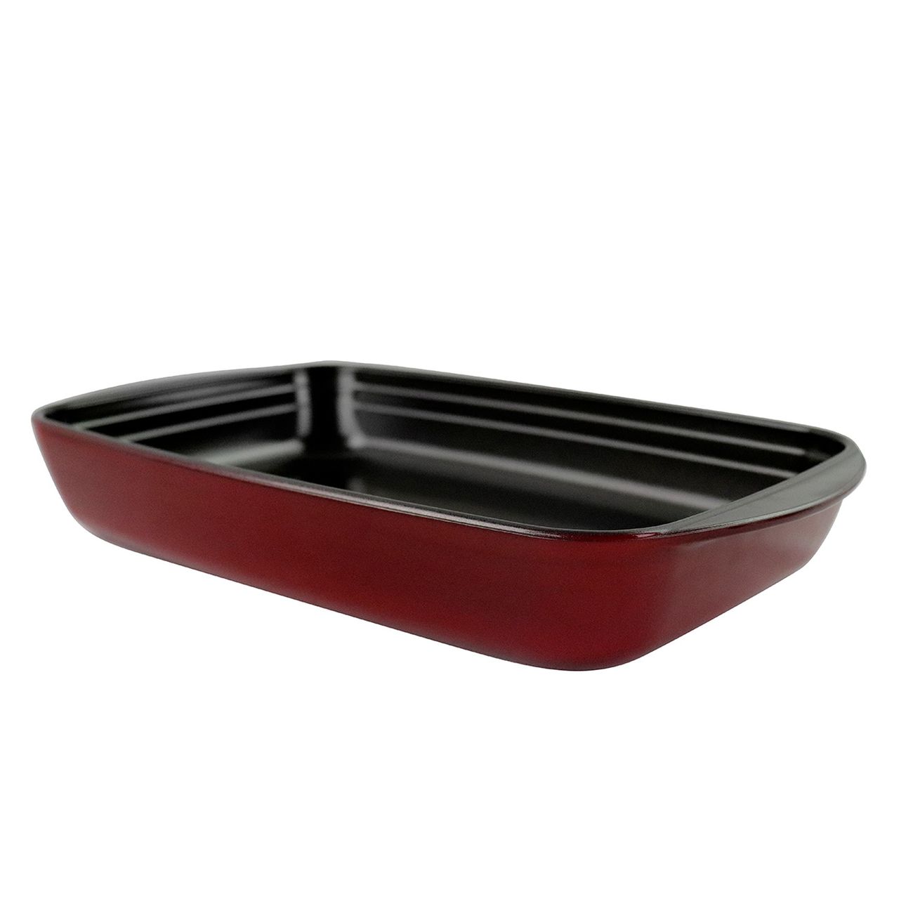 Форма для выпекания (стекло) Vitrinor прямоугольная красная 31/21/5 1400002