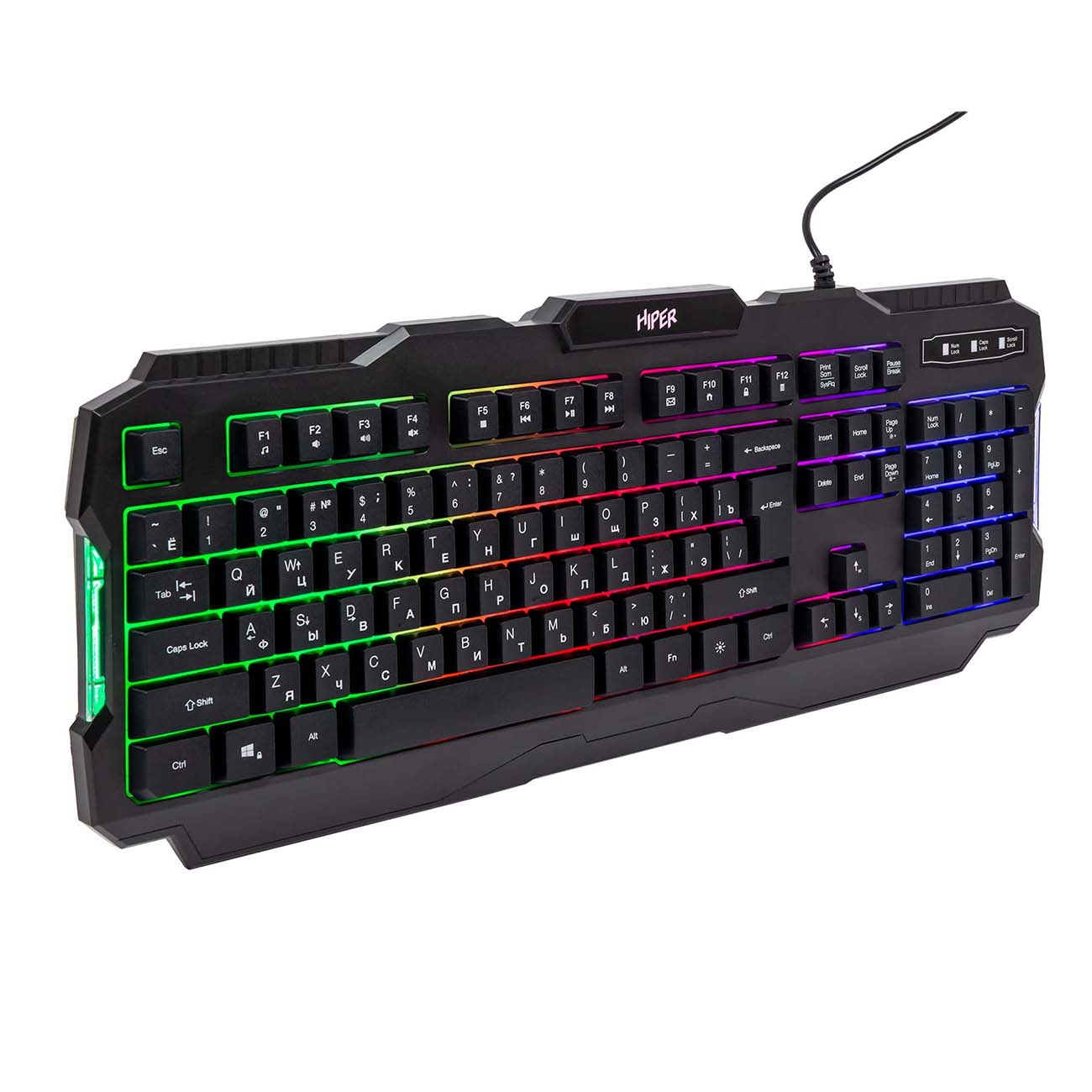 Игровая клавиатура HIPER Rampage (KGM3X)