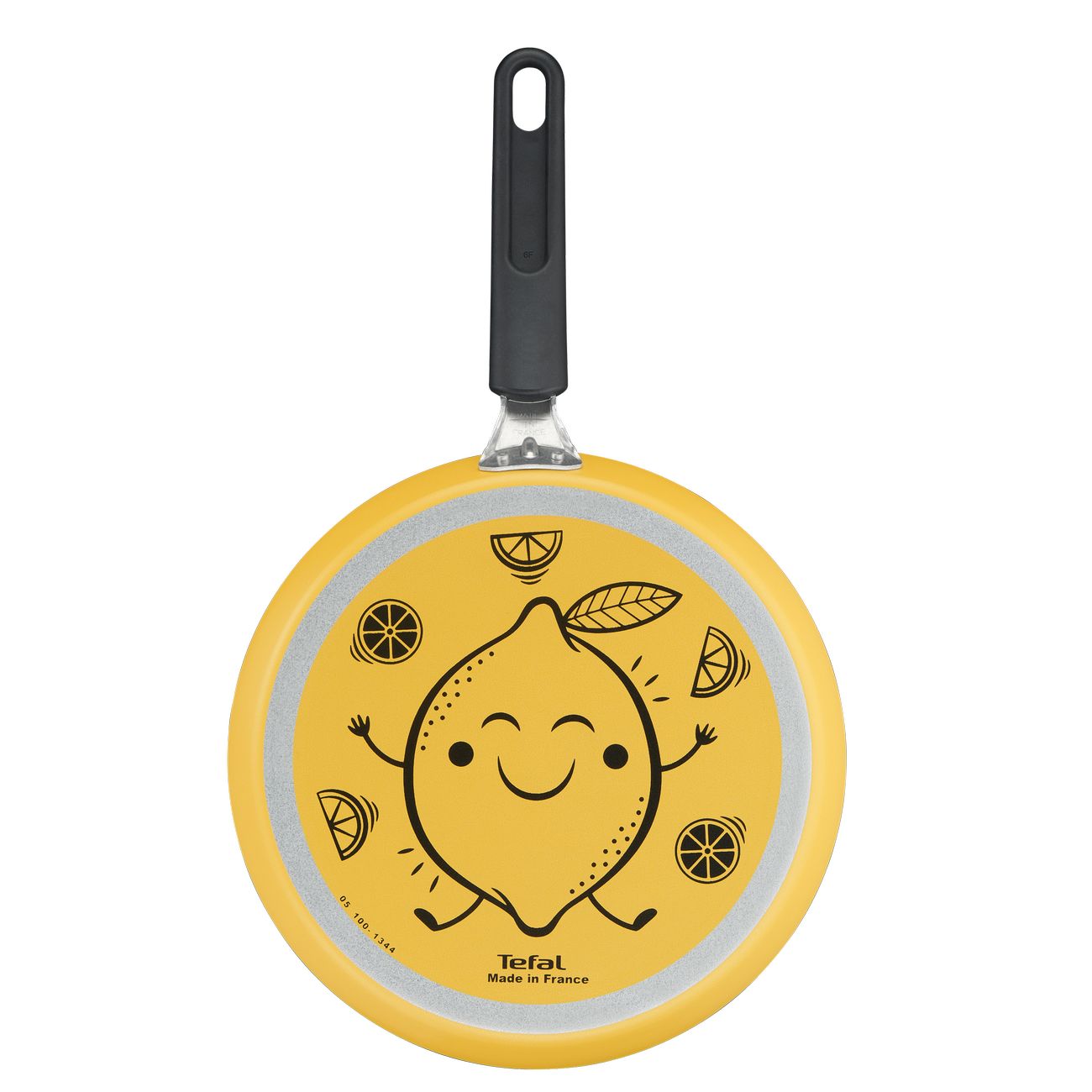 Сковорода блинная Tefal Fruits 25см +лопатка B4381002 желтая