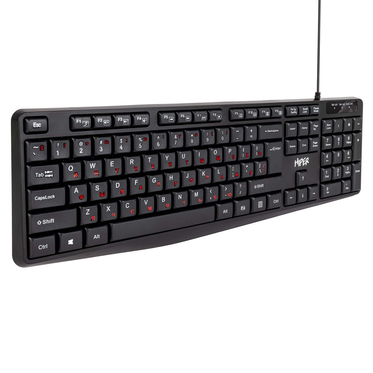 Клавиатура проводная HIPER HOK-181