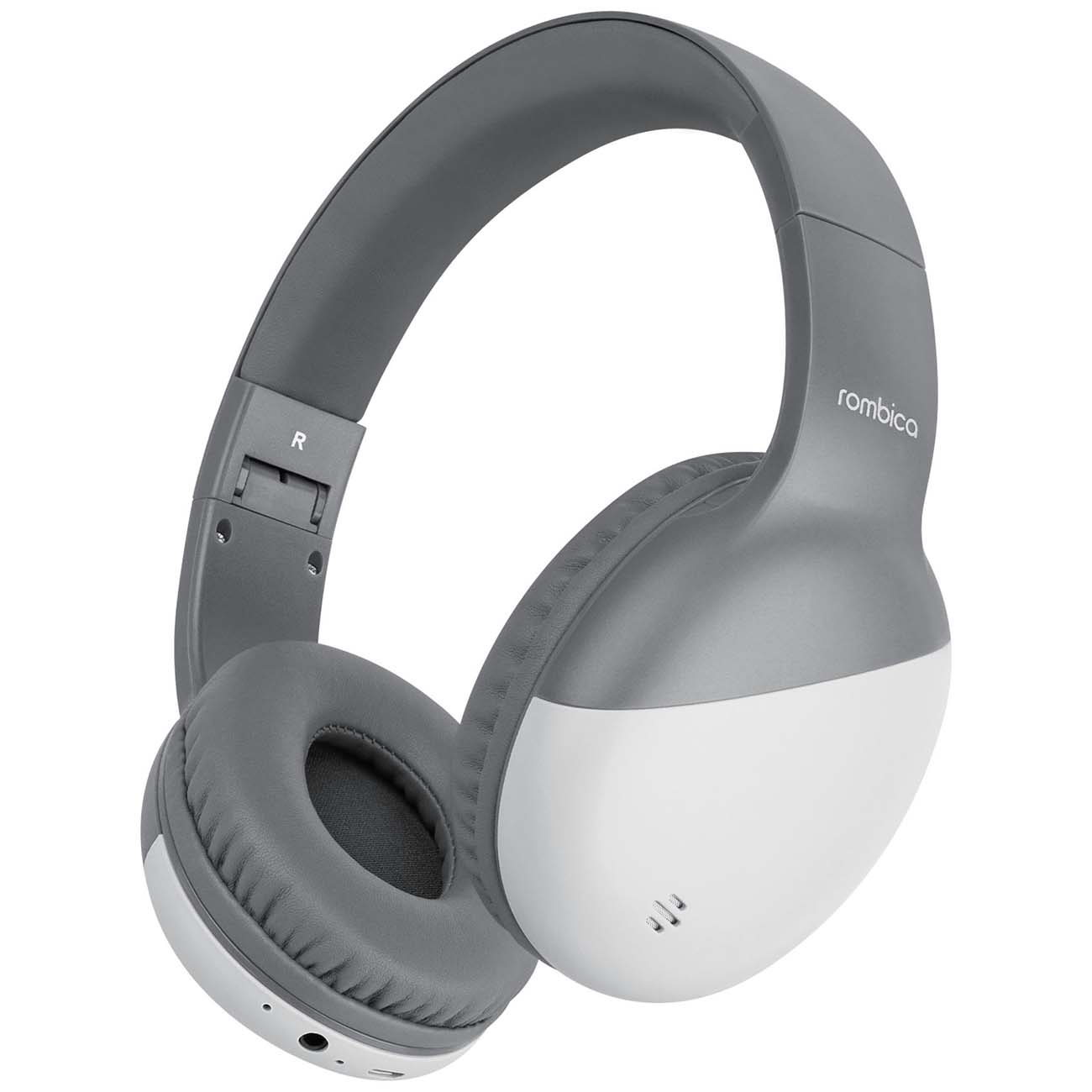 Наушники накладные Bluetooth Rombica mysound Gray (BH-23) фото