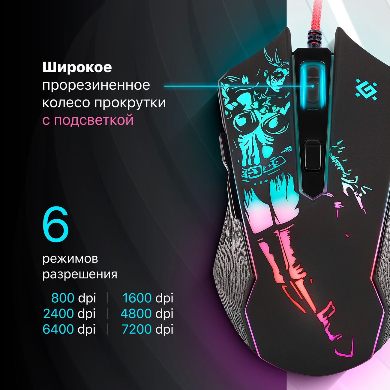 Игровая мышь Defender Sin'Sister GM-933 (52933)