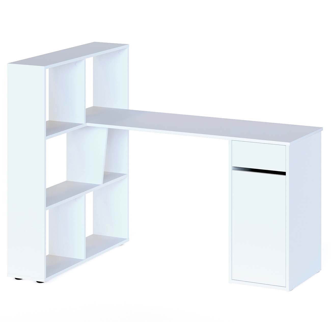 Стол компьютерный Сокол Меб.фабрика СПм-12 Белый