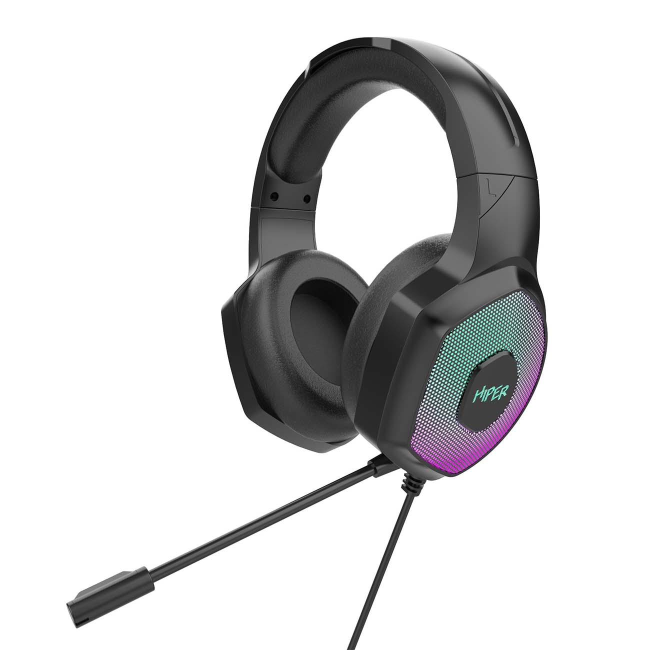 Игровые наушники HIPER Cord Black (GSND-1000)