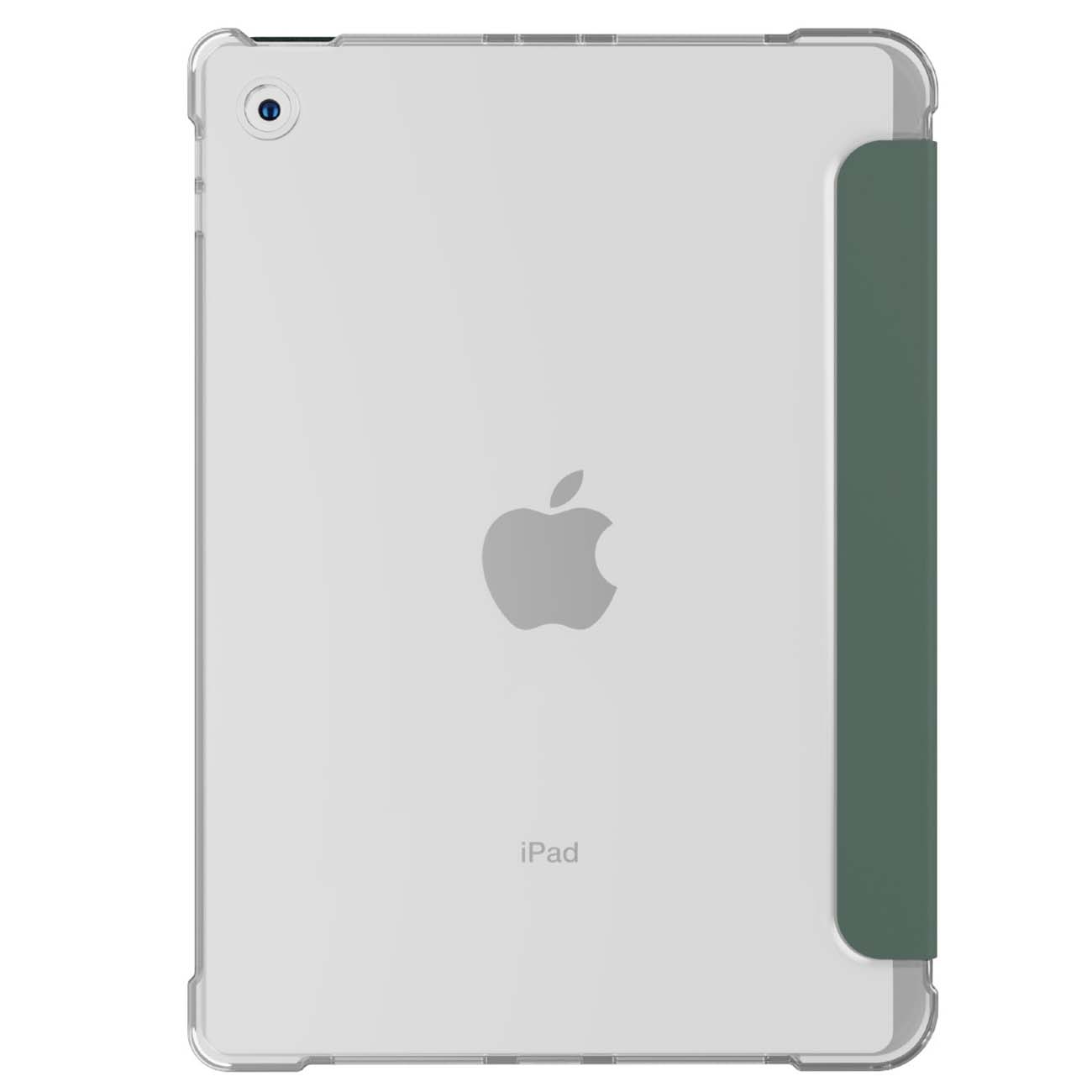 Чехол vlp Dual Folio iPad 7/8/9 (10.2) темно-зеленый