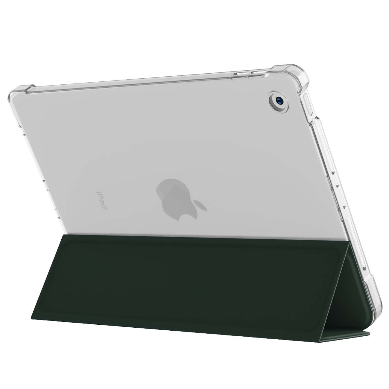 Чехол vlp Dual Folio iPad 7/8/9 (10.2) темно-зеленый