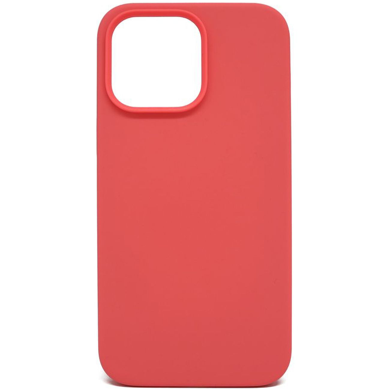 Чехол TFN Fade iPhone 14 Pro Silicone коралловый фото