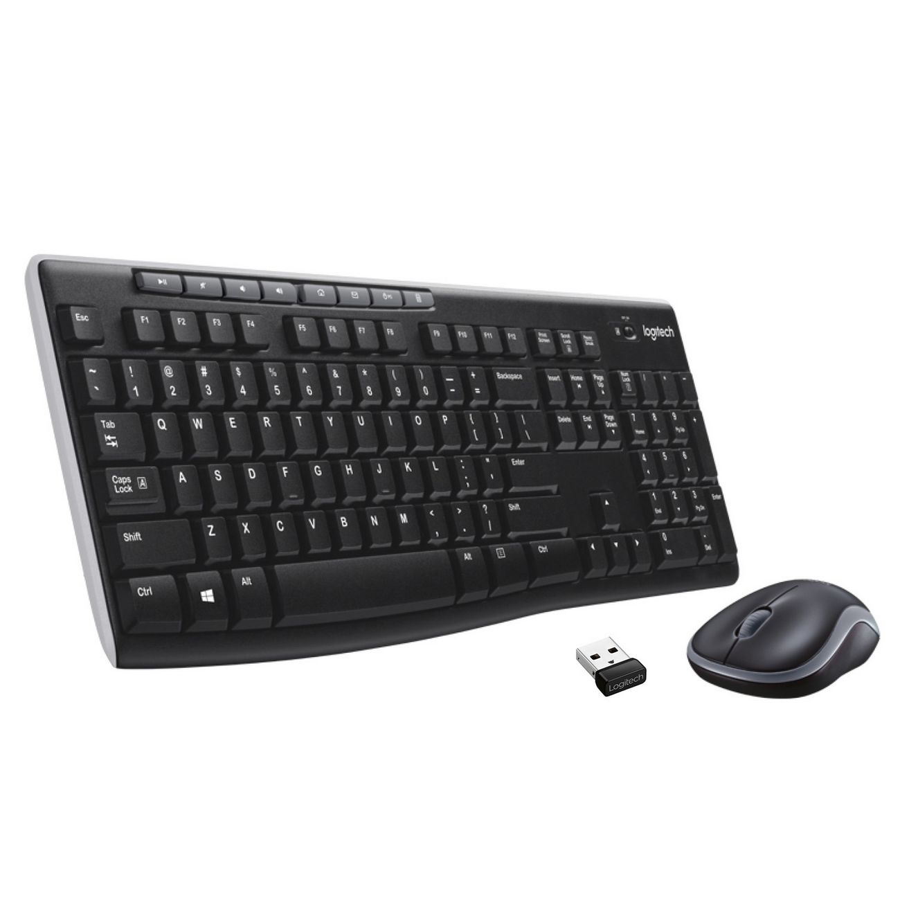 Комплект клавиатура+мышь Logitech MK275 (920008535) (русская раскладка)