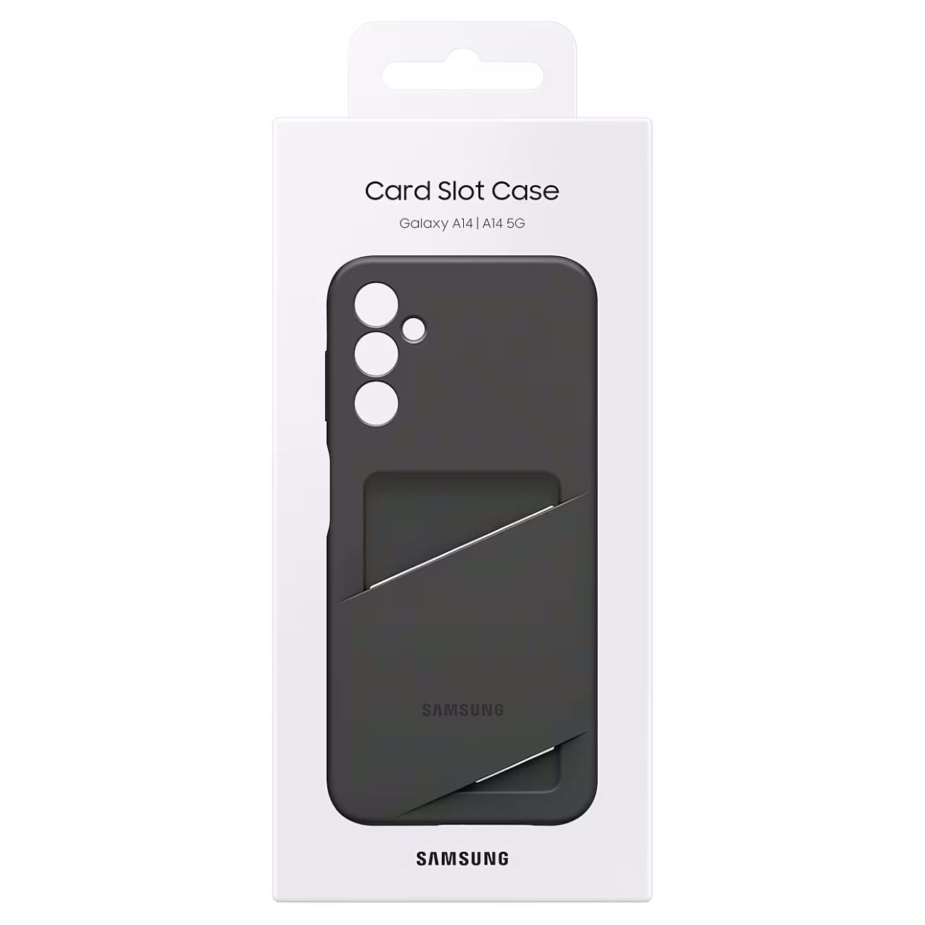 Чехол Samsung Card Slot Сase A14 Black (EF-OA146TBEG)
