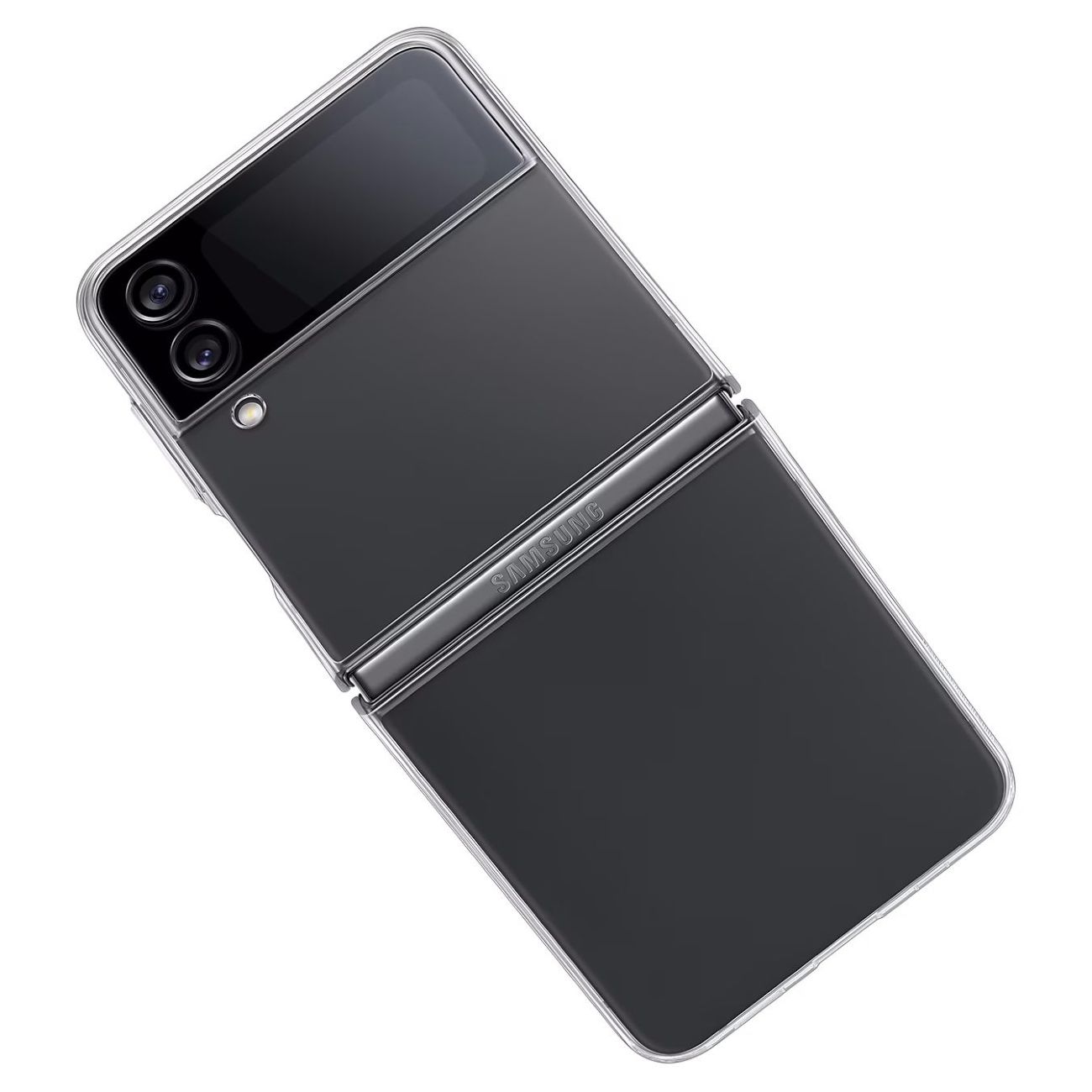 Чехол Samsung Clear Slim Cover Z Flip4 (EF-QF721CTEG)