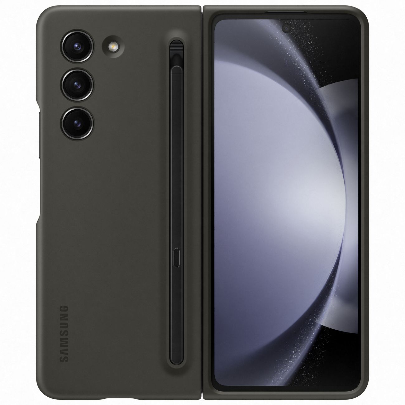 Чехол Samsung Slim S Pen Case Galaxy Fold 5 графитовый фото