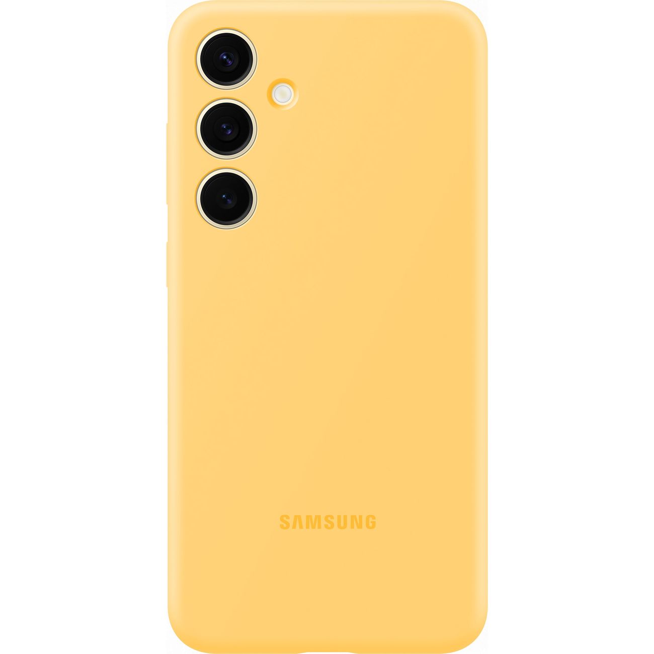 Чехол-накладка Samsung Silicone Case S24+ Yellow фото