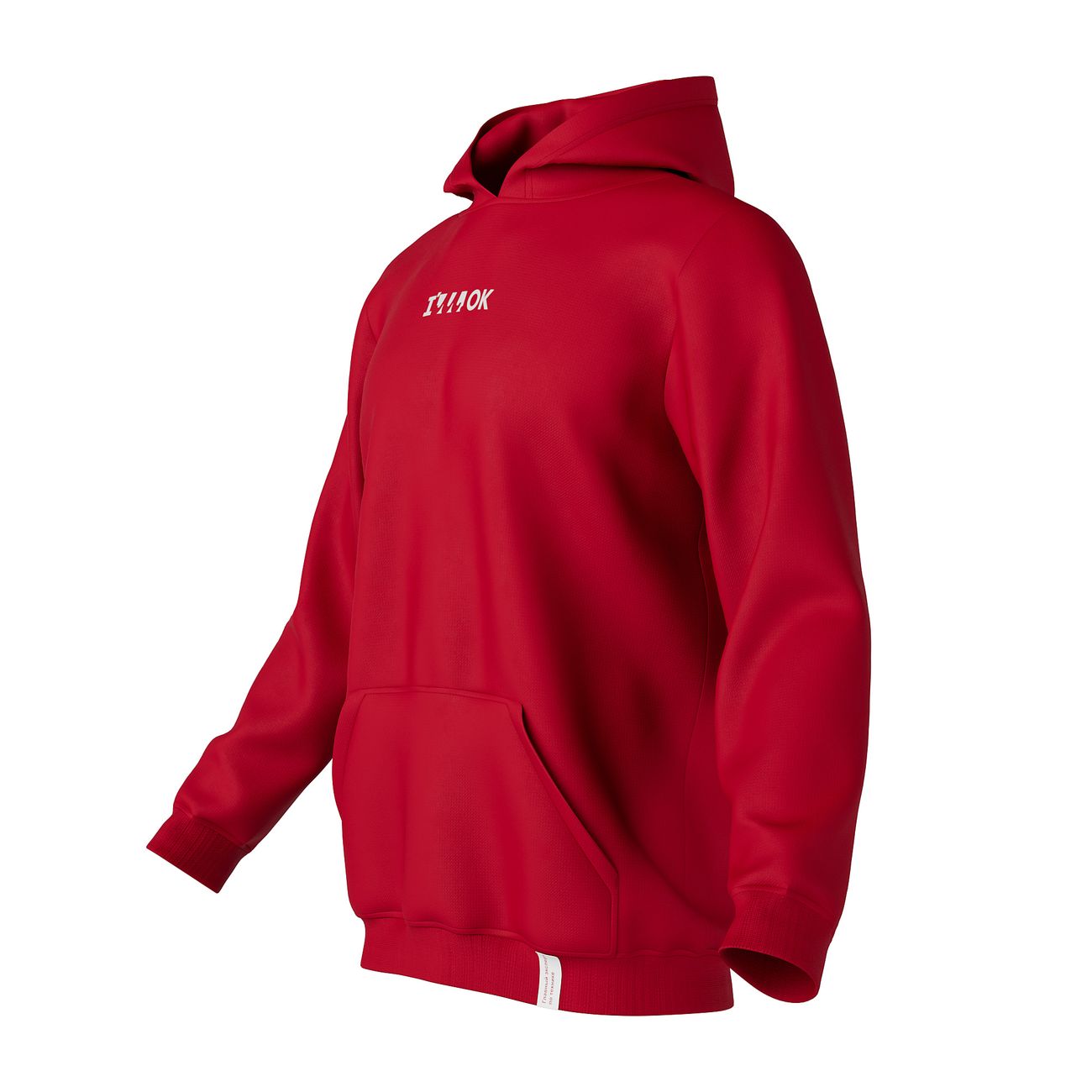 Худи М.Видео I'M OK, красное (XL)