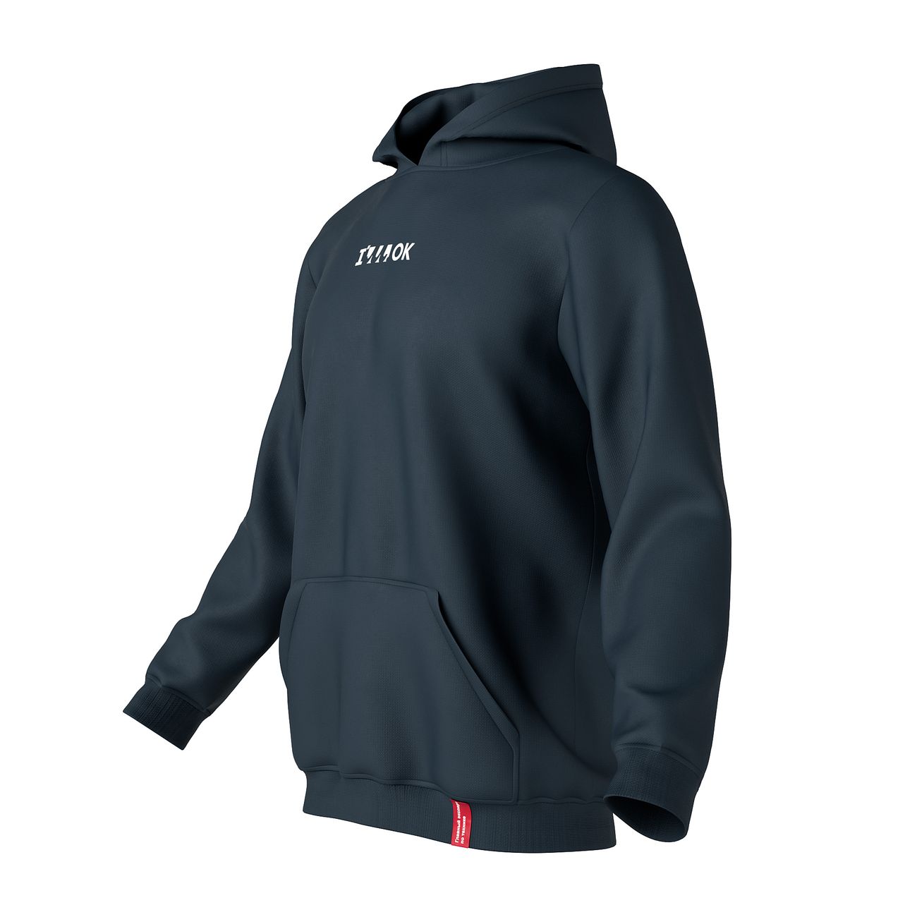 Худи М.Видео I'M OK, серое (XXL)