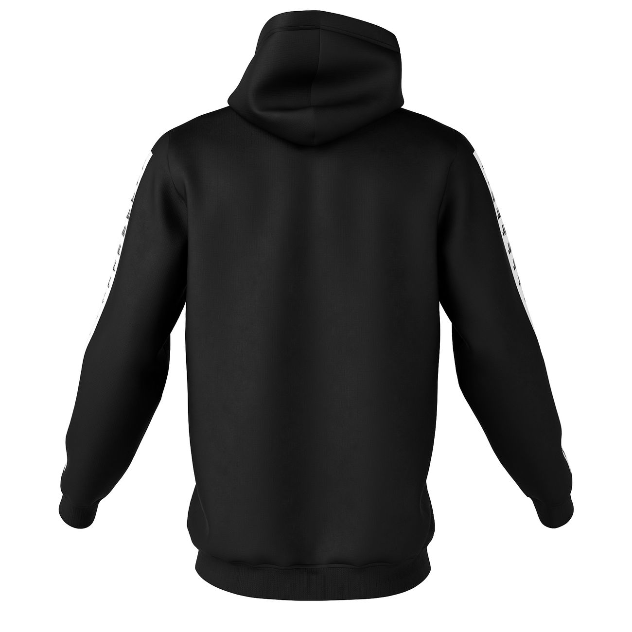 Худи М.Видео Полосы, черное (M)