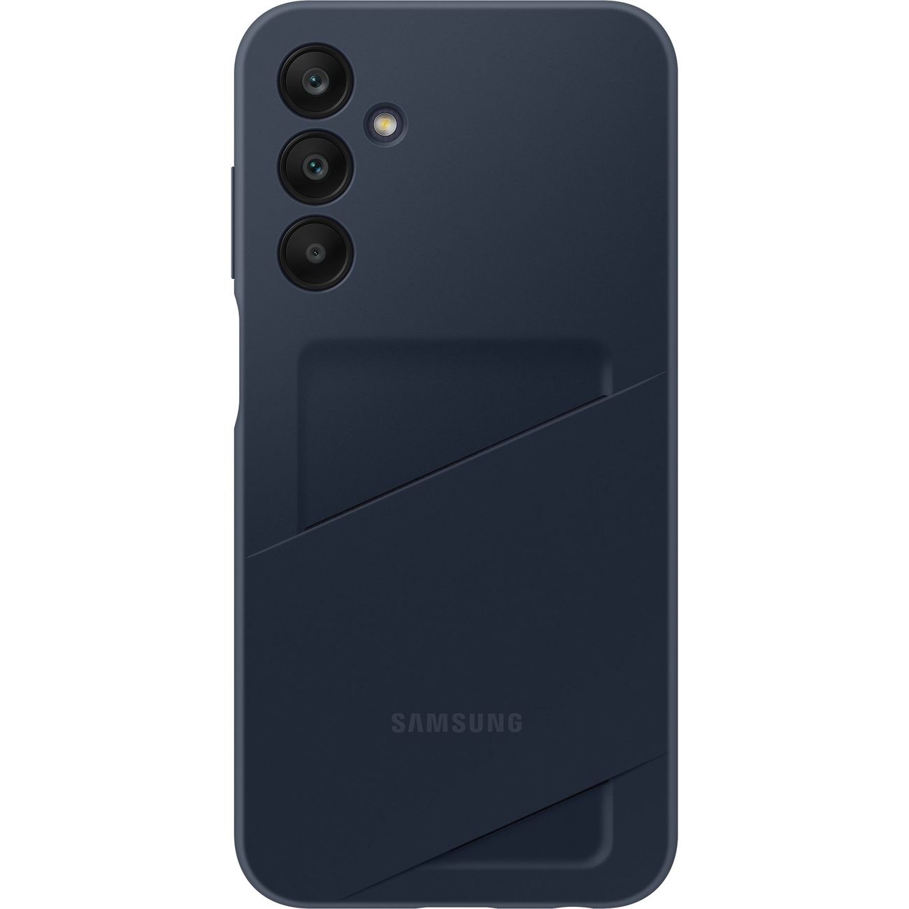 Чехол Samsung Card Slot Case для Galaxy A25 синий с черным фото