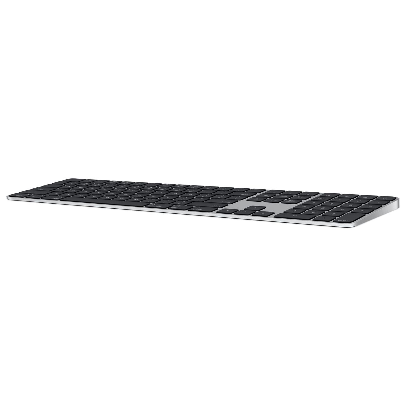 Клавиатура беспроводная Apple Magic Keyboard with Touch ID and Numeric Keypad Black Keys (MMMR3)