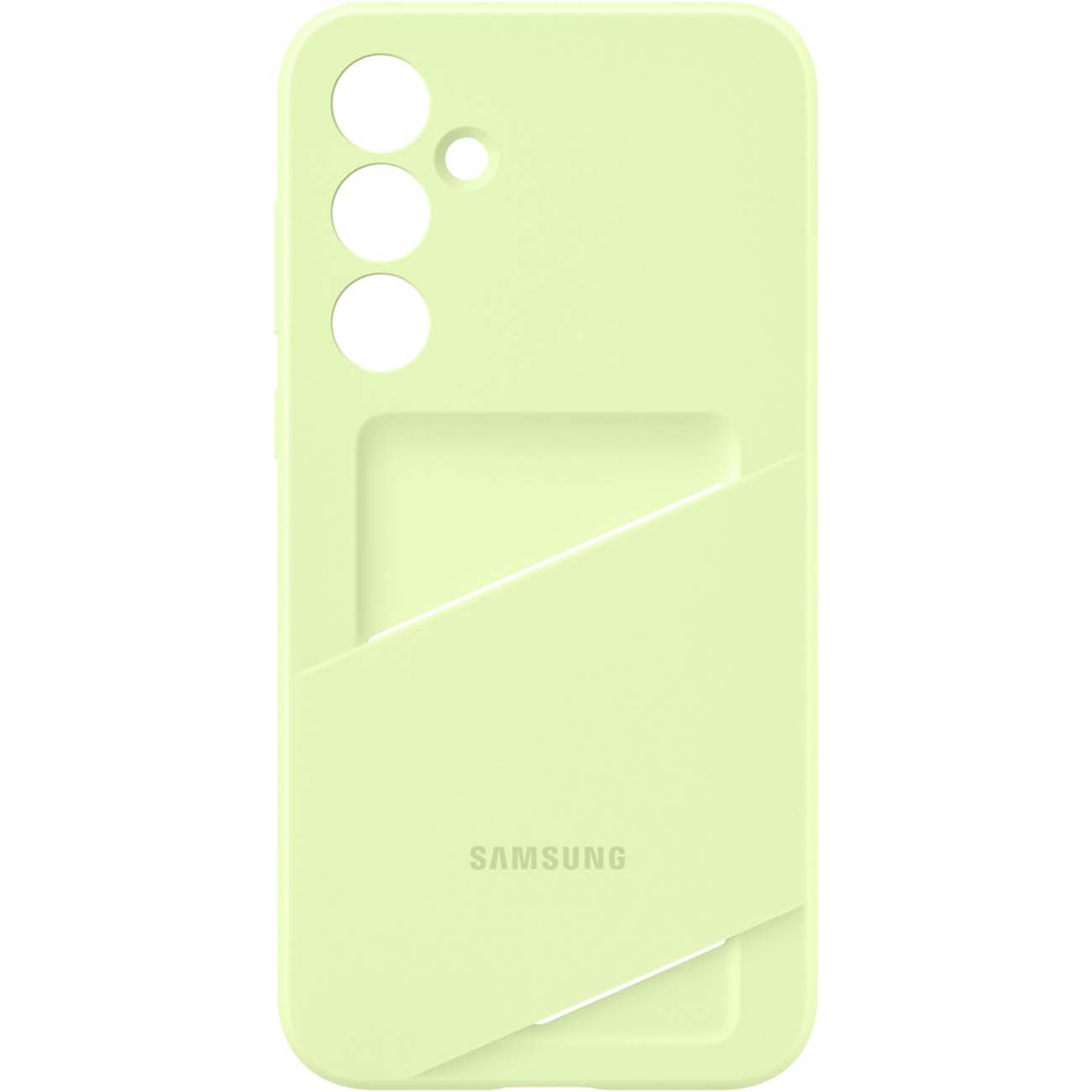 Чехол Samsung Card Slot Case A356(A35) лайм