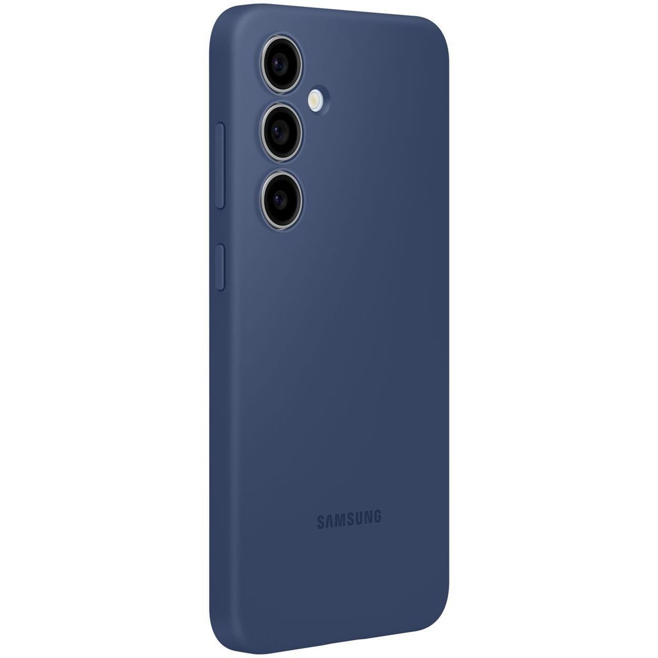 Чехол Samsung Silicone Case S24 FE синий