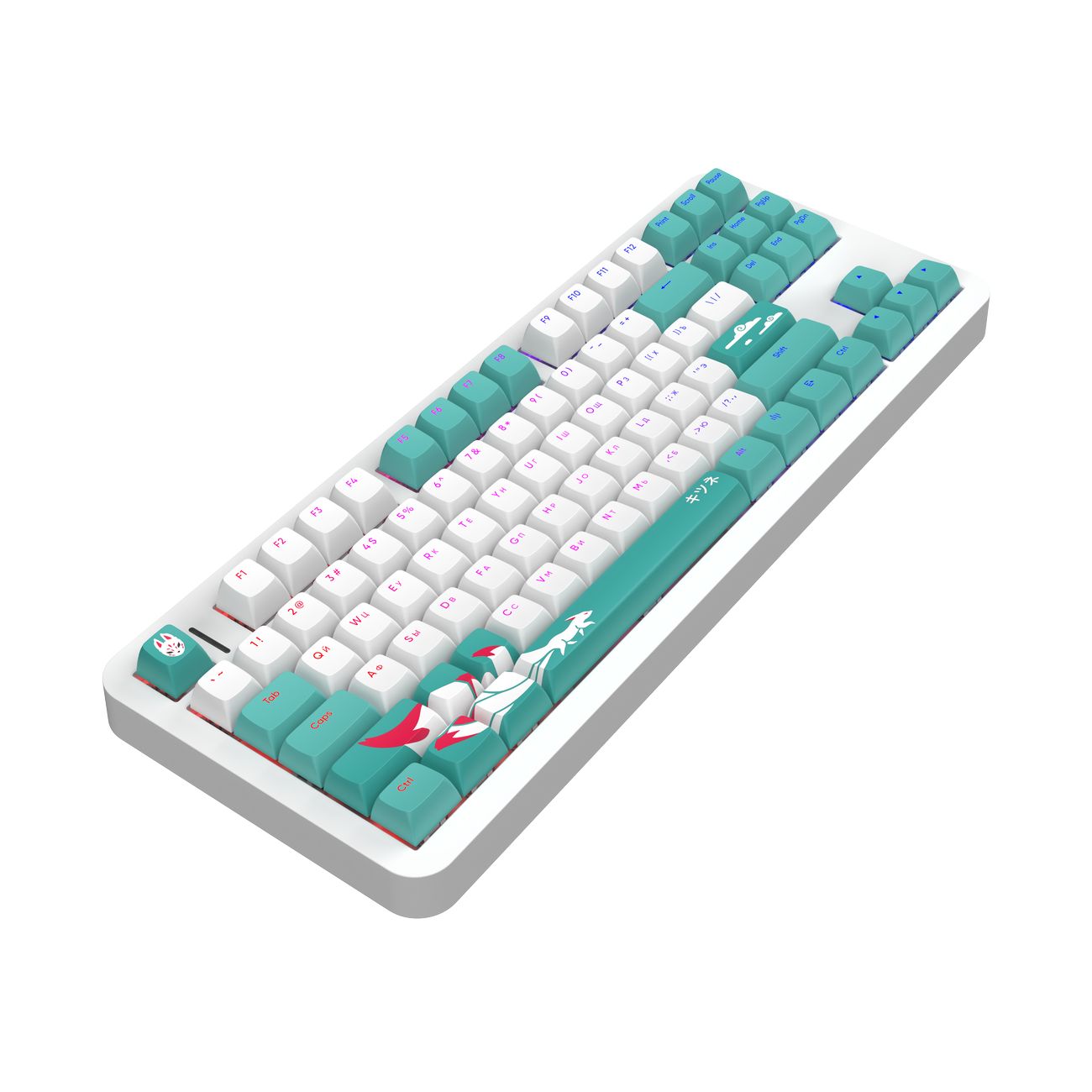 Игровая клавиатура Red Square Alumix TKL Classic Kitsune White (RSQ-20052)
