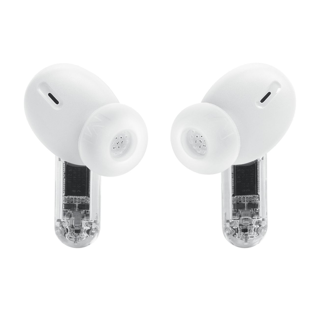 Наушники True Wireless JBL Tune Beam Ghost 2 призрачно-белые фото