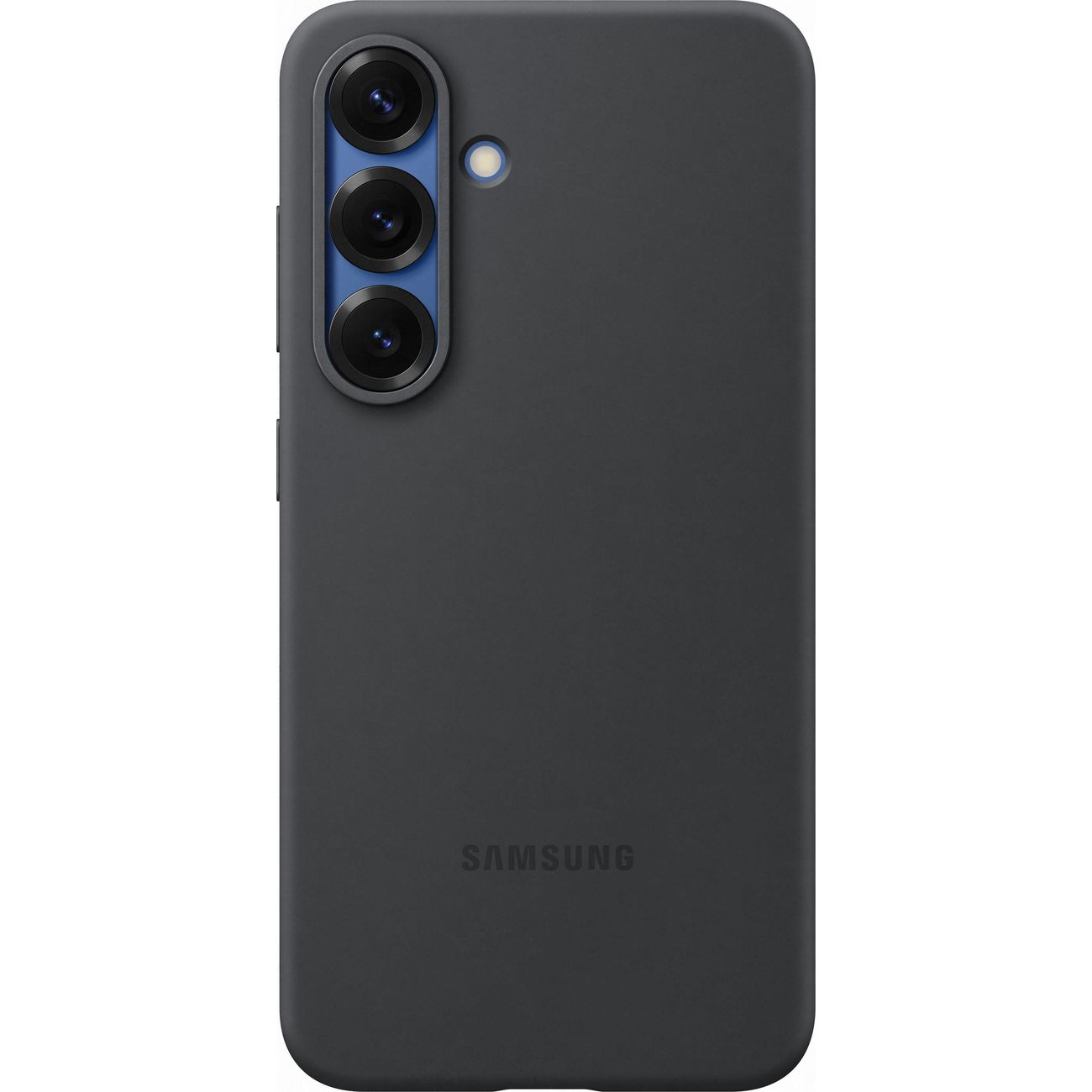 Чехол Samsung Silicone Case S25 черный фото