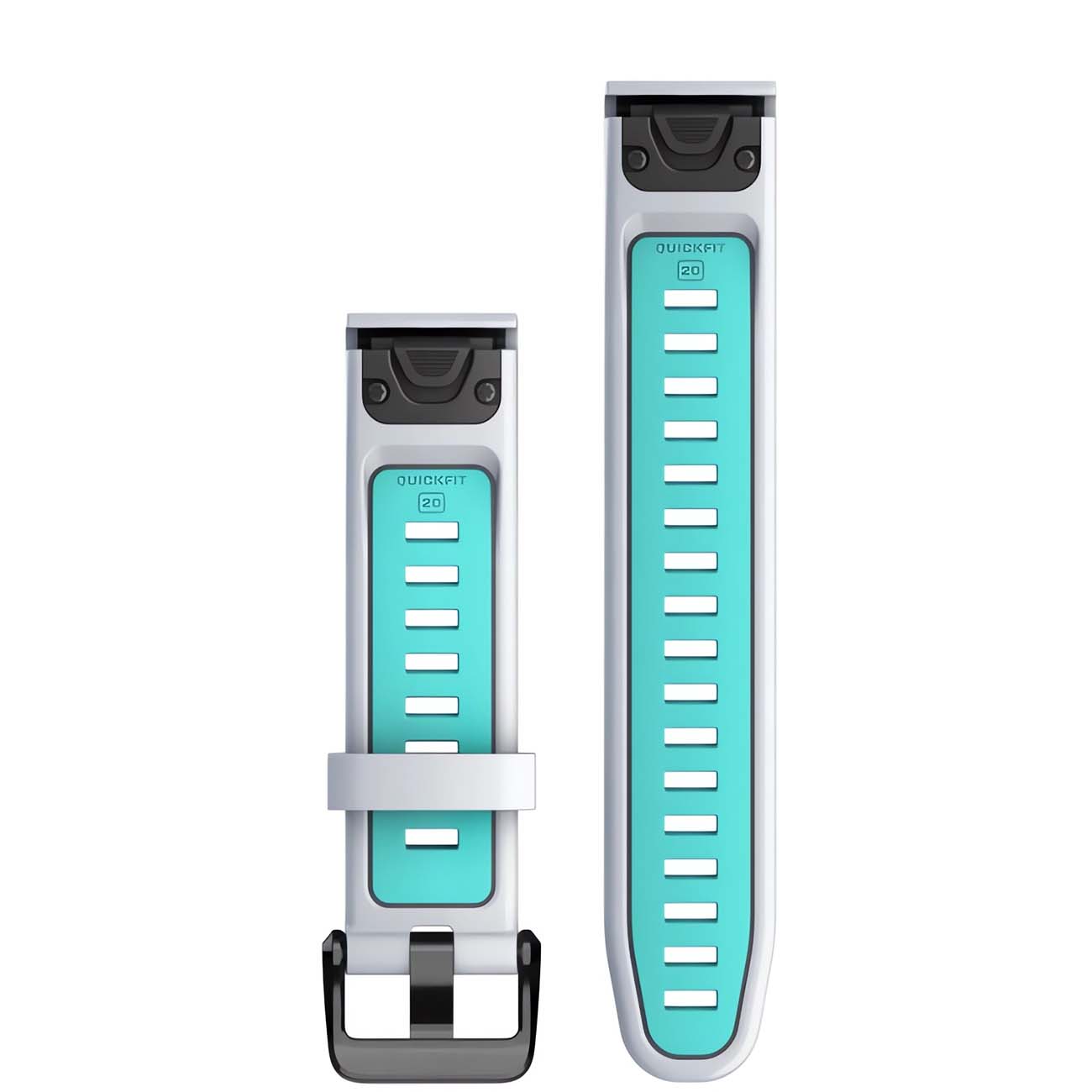 Сменный ремешок Garmin QuickFit&nbsp;20&nbsp;силикон,&nbsp;белый&nbsp;(010-13279-07)