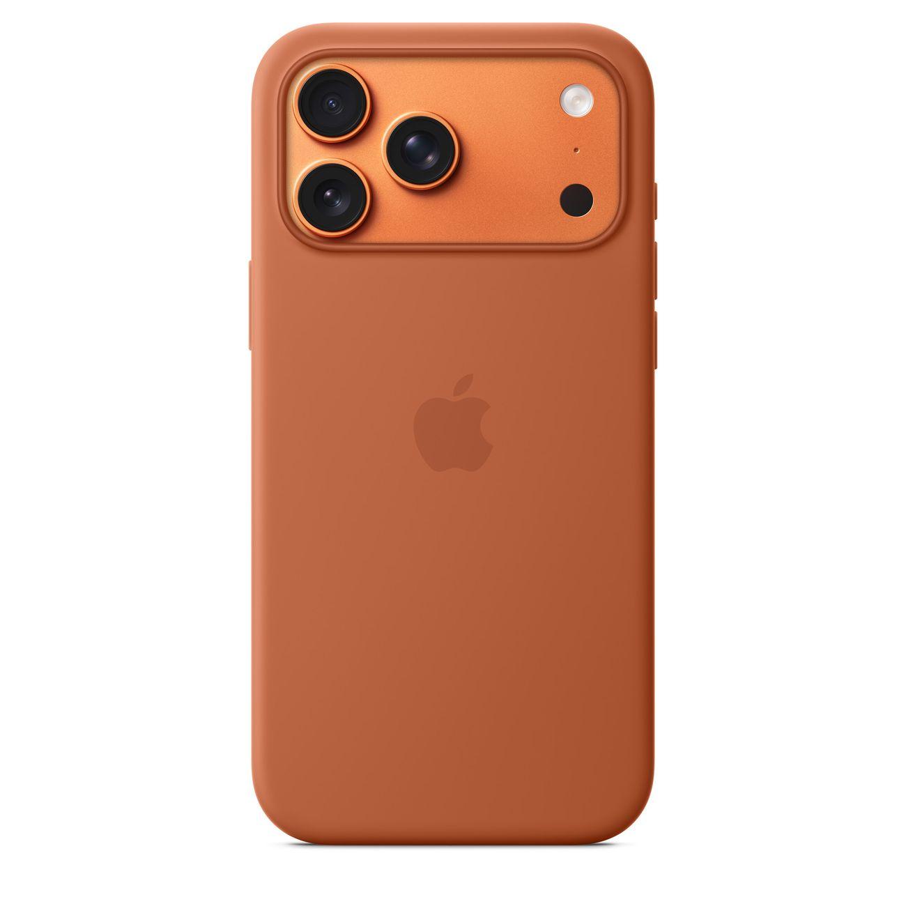 Чехол Apple iPhone 17 Pro Max Silicone Terra Cotta