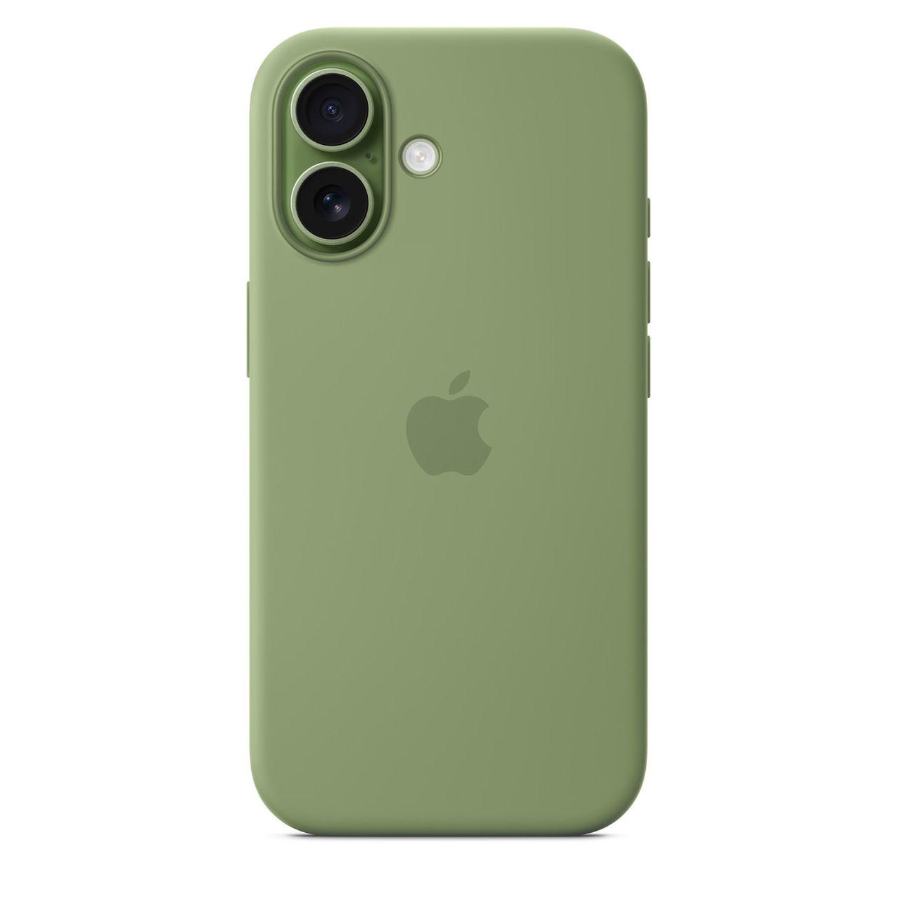 Чехол Apple iPhone 17 Silicone Light Moss фото