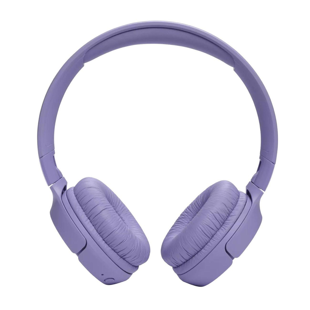Восстановленные наушники накладные Bluetooth JBL Tune 520BT Purple, хороший