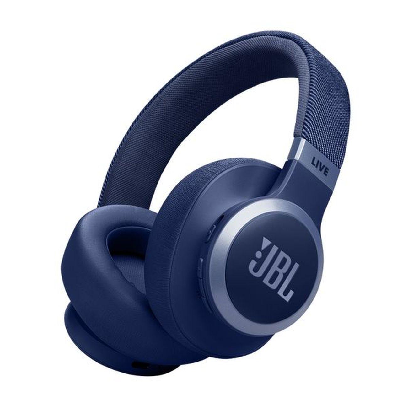 Восстановленные наушники накладные Bluetooth JBL Live 770NC Blue (JBLLIVE770NCBLU), хороший