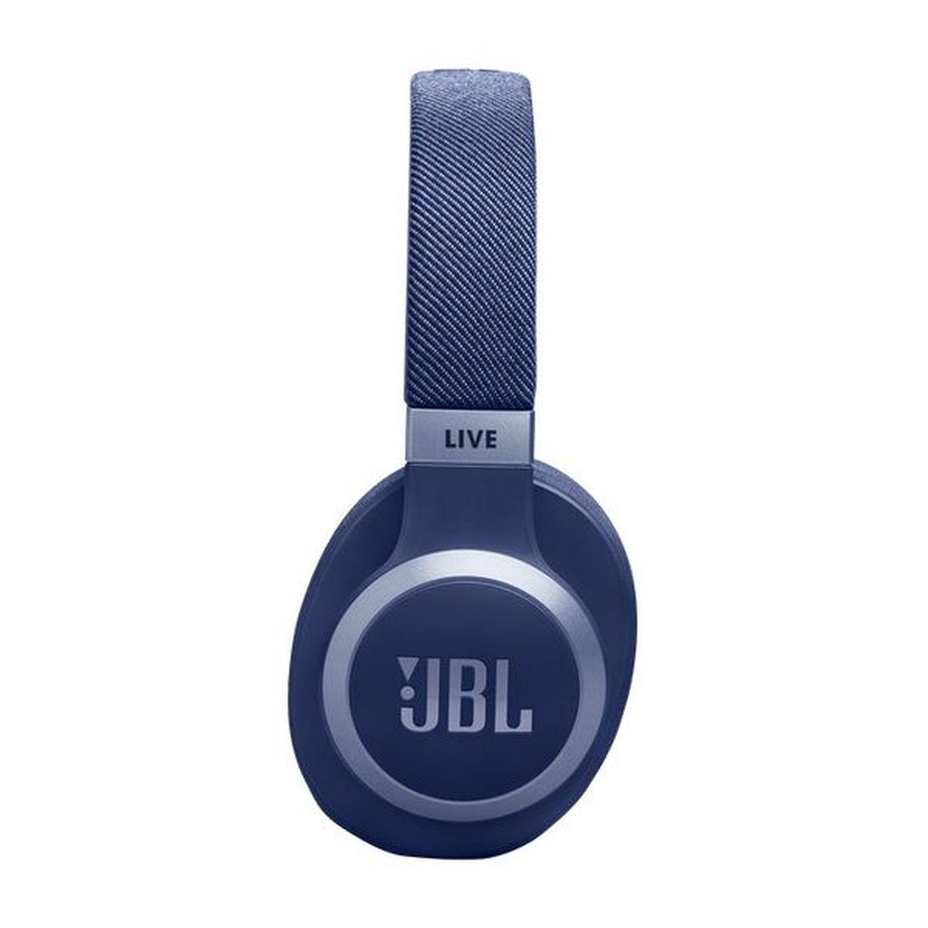 Восстановленные наушники накладные Bluetooth JBL Live 770NC Blue (JBLLIVE770NCBLU), хороший