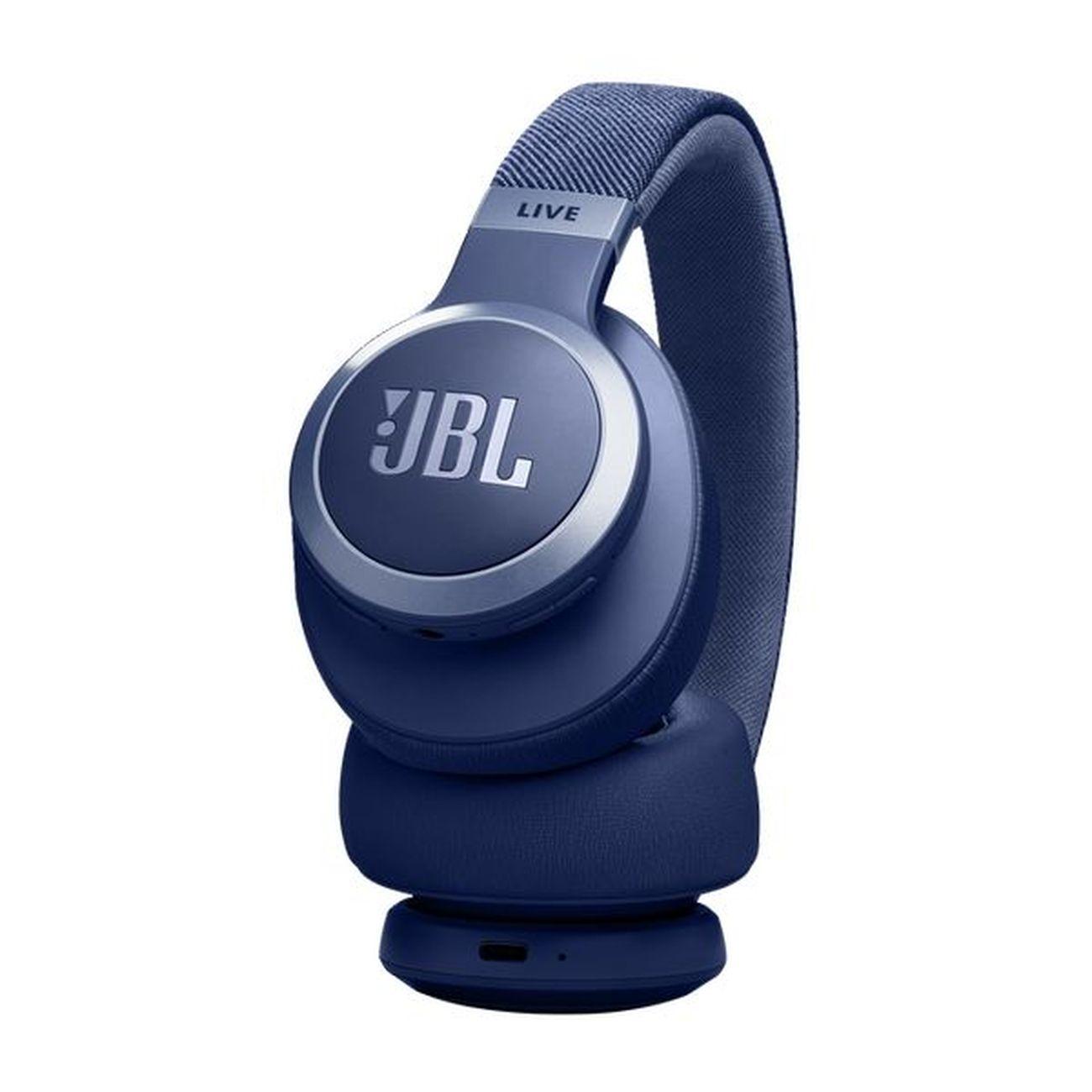 Восстановленные наушники накладные Bluetooth JBL Live 770NC Blue (JBLLIVE770NCBLU), хороший
