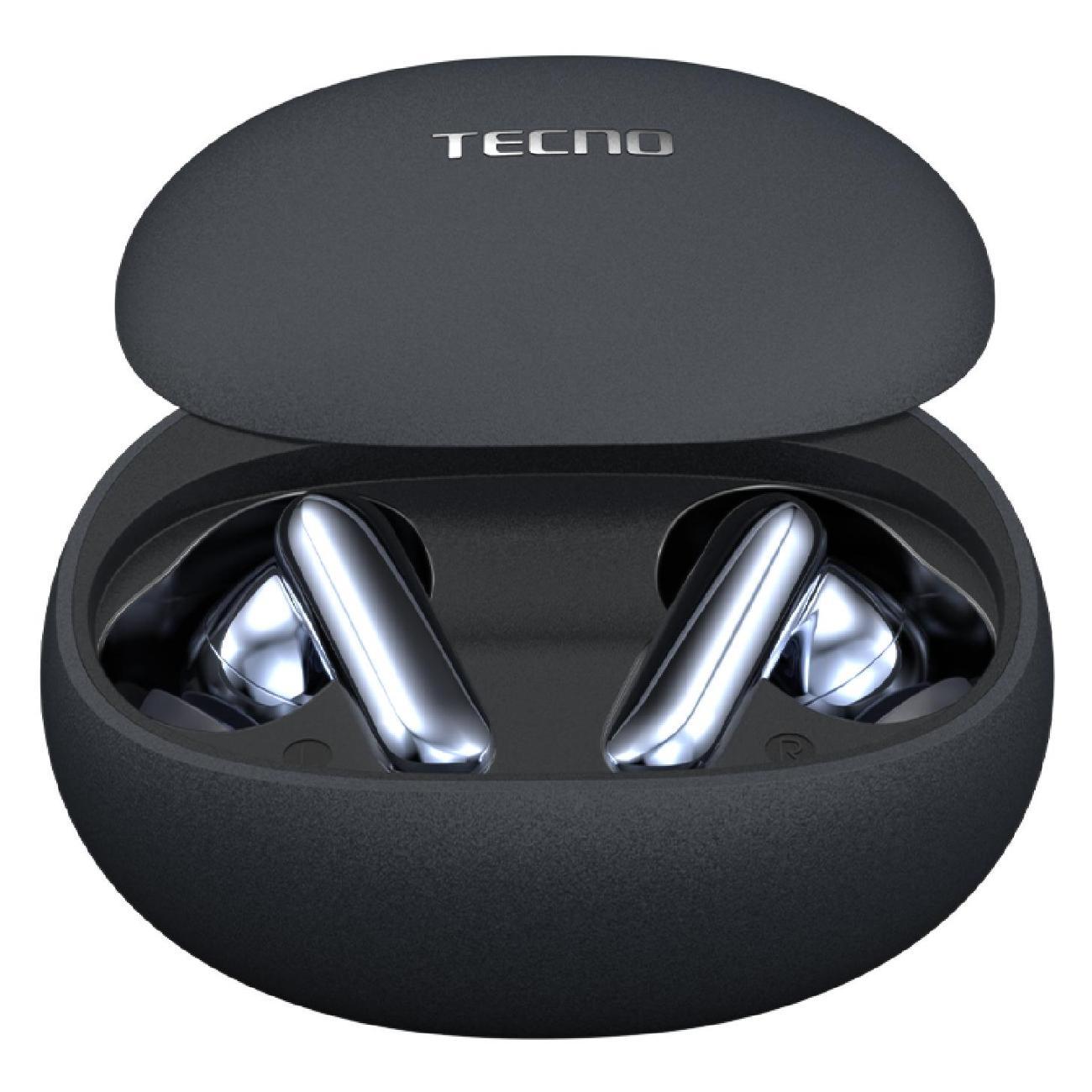 Восстановленные наушники True Wireless Tecno TWS TU01 Gray, отличный