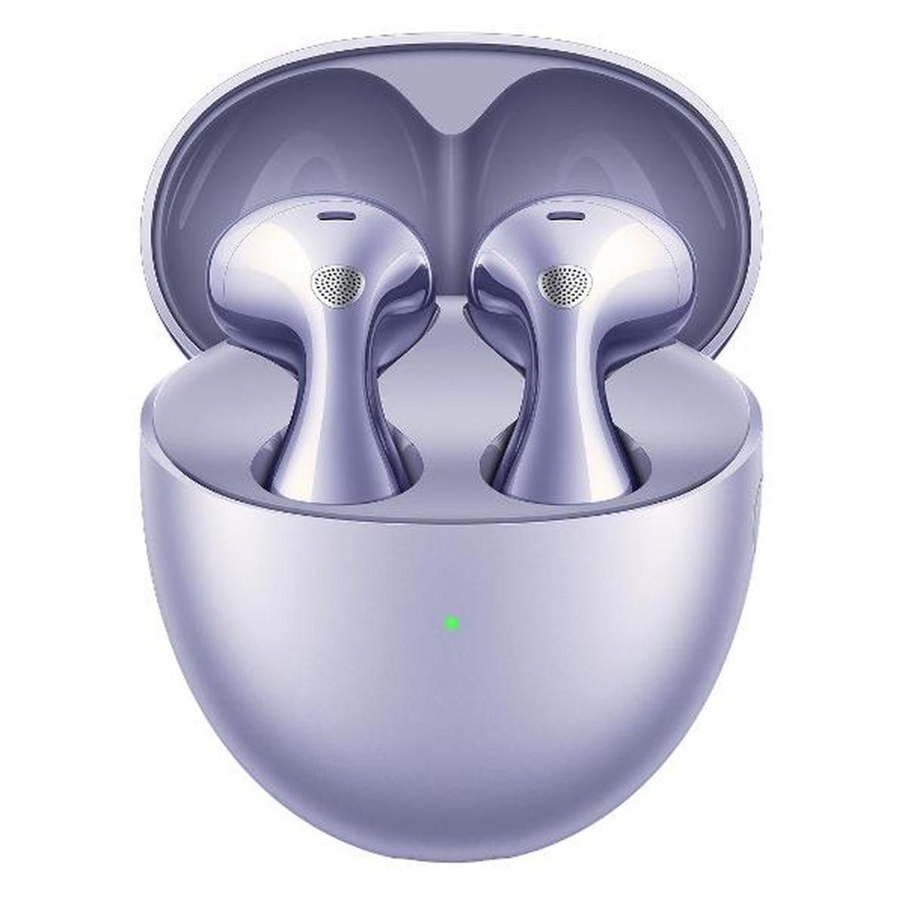 Восстановленные наушники True Wireless HUAWEI FreeBuds 6 Purple, хороший фото