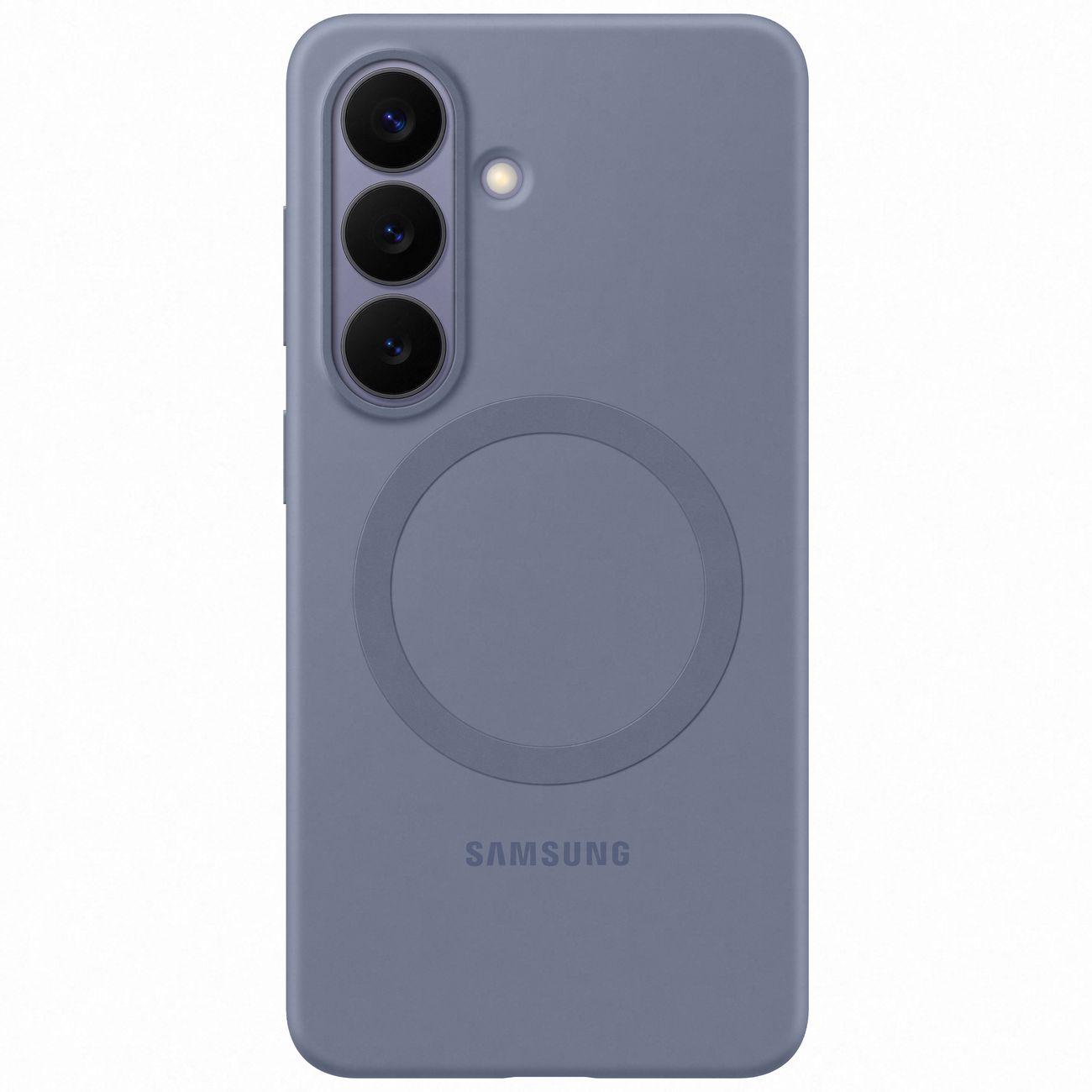 Чехол SAMSUNG Silicone Magnet Case Galaxy S26, сине-фиолетовый фото