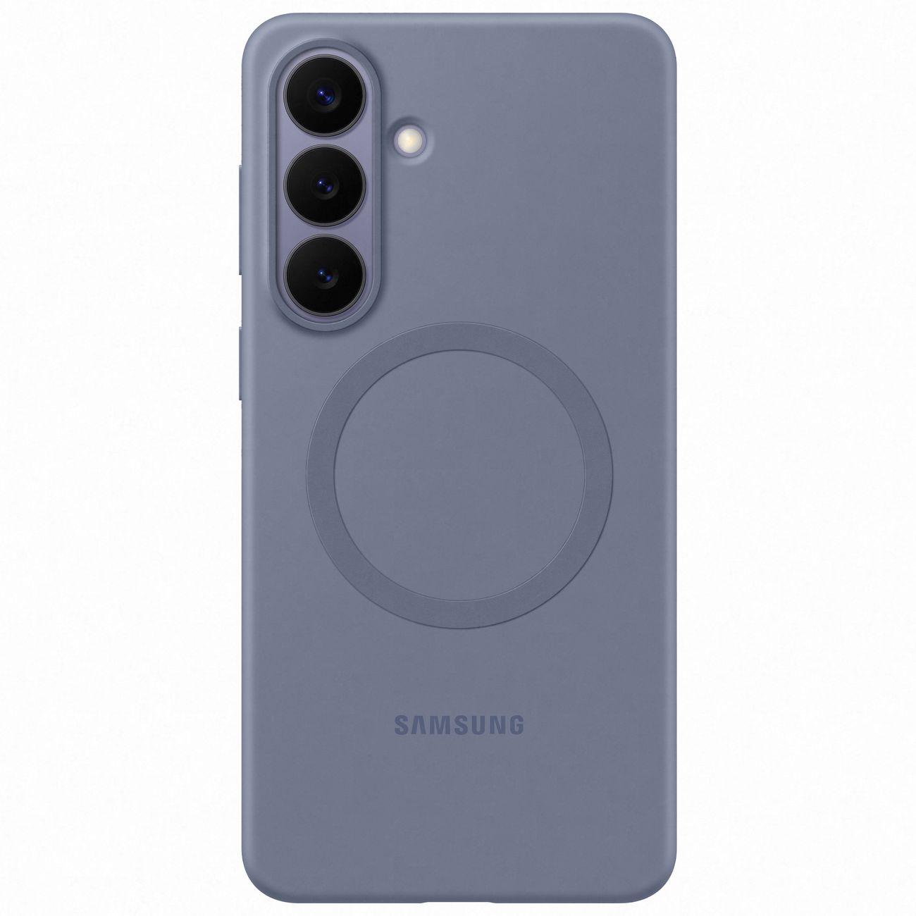 Чехол SAMSUNG Silicone Magnet Case Galaxy S26+, сине-фиолетовый фото