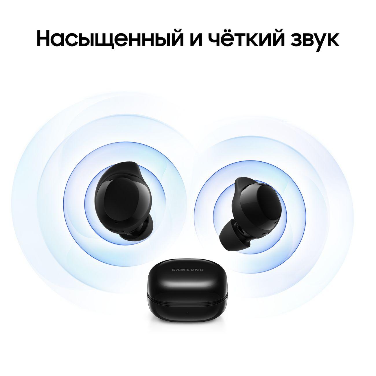Восстановленные наушники True Wireless Samsung Galaxy Buds Core черный, отличный
