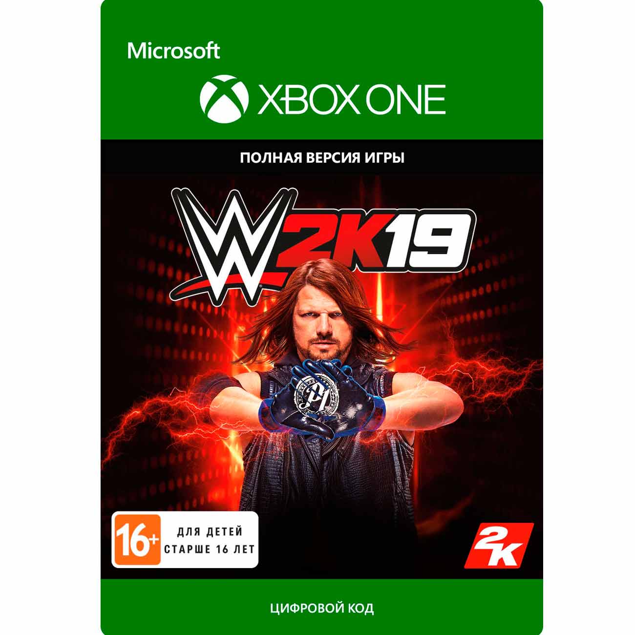 Цифровая версия игры 2K WWE 2K19