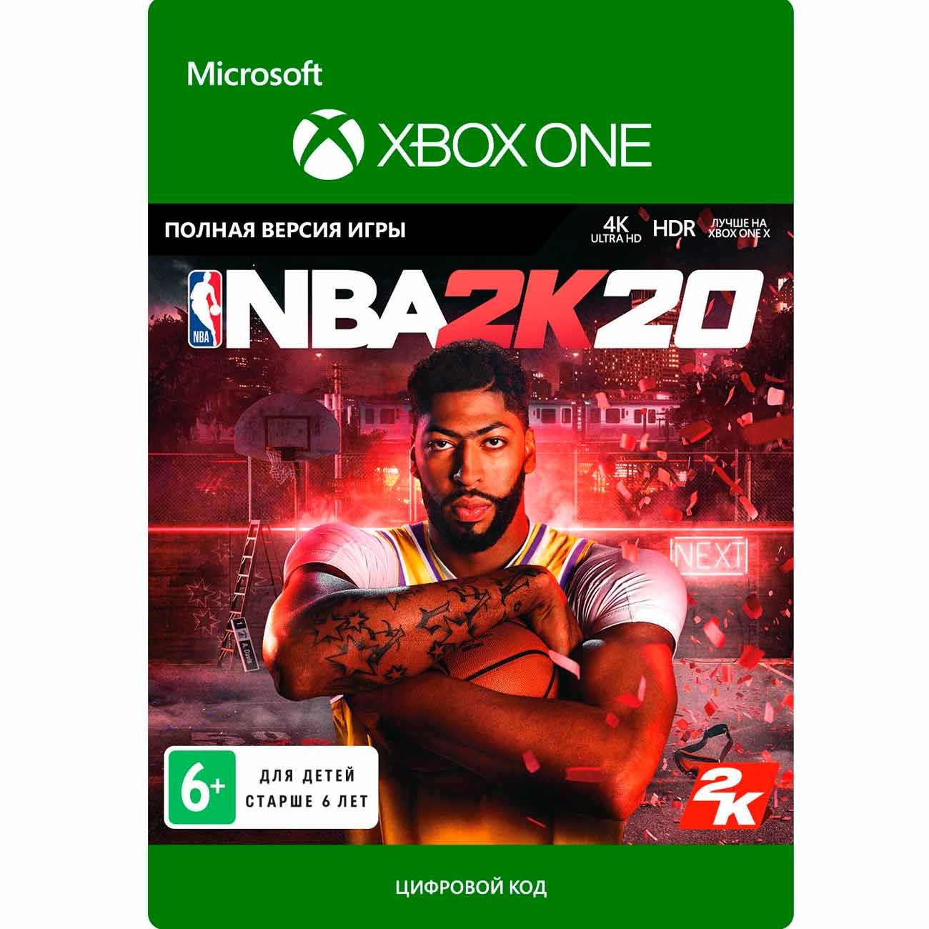 Цифровая версия игры Take-Two NBA 2K20