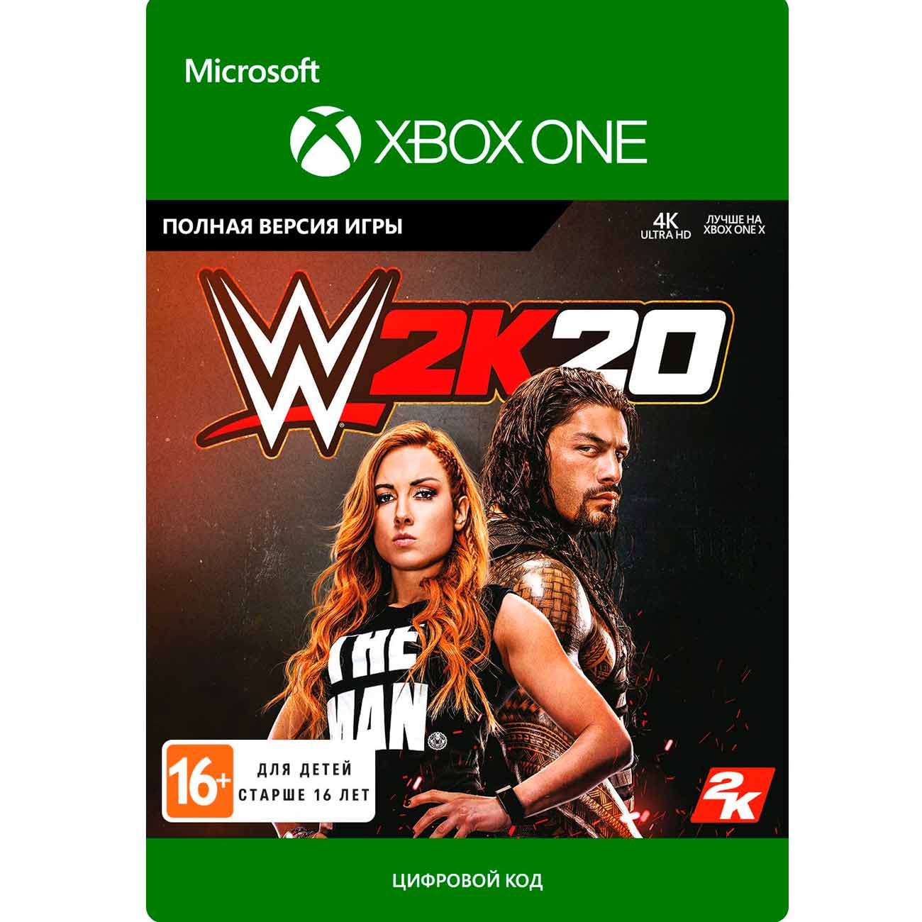 Цифровая версия игры Take-Two WWE 2K20