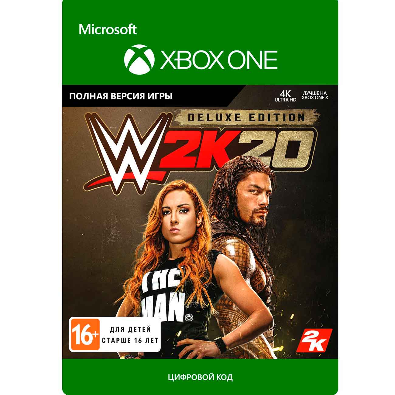 Цифровая версия игры Take-Two WWE 2K20: Digital Deluxe