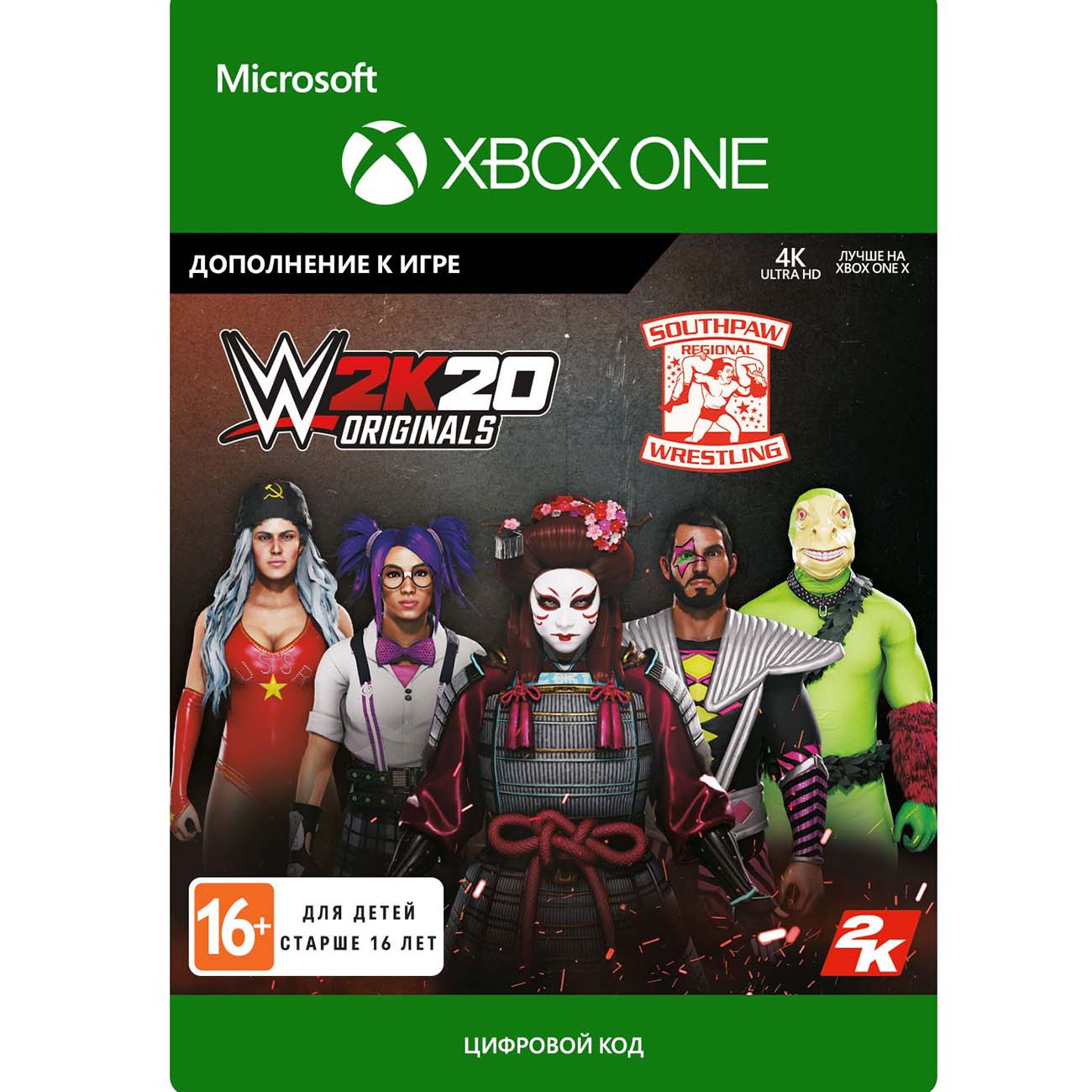 Дополнение для игры Take-Two WWE 2K20 Originals: Southpaw Regional Wrestling