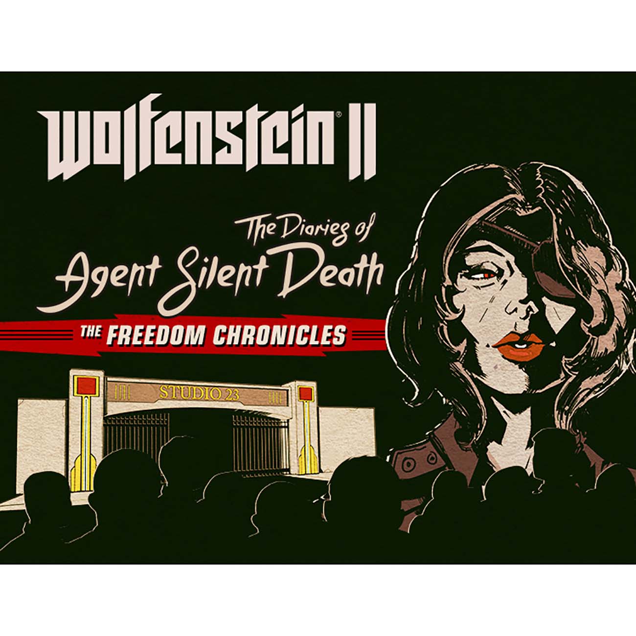 Дополнение для игры PC Bethesda Wolfenstein II:The Diaries of Agent Silent Death