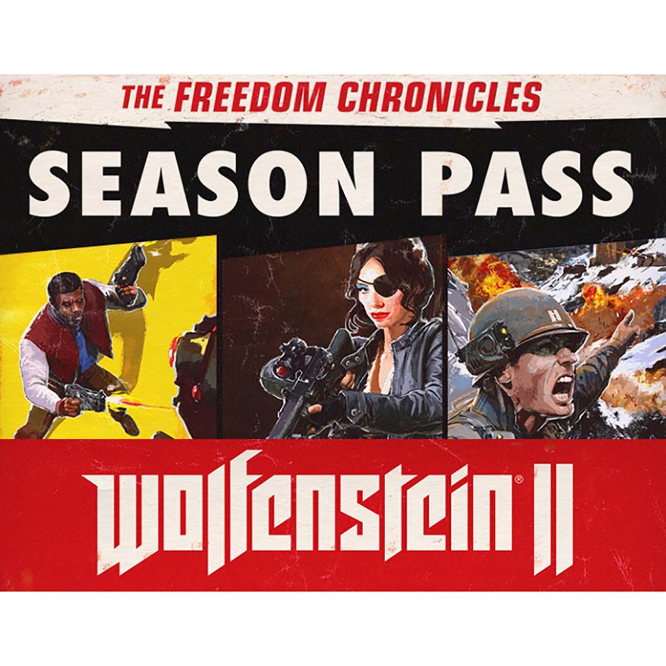 Дополнение для игры PC Bethesda Wolfenstein II:The New Colossus - Season Pass