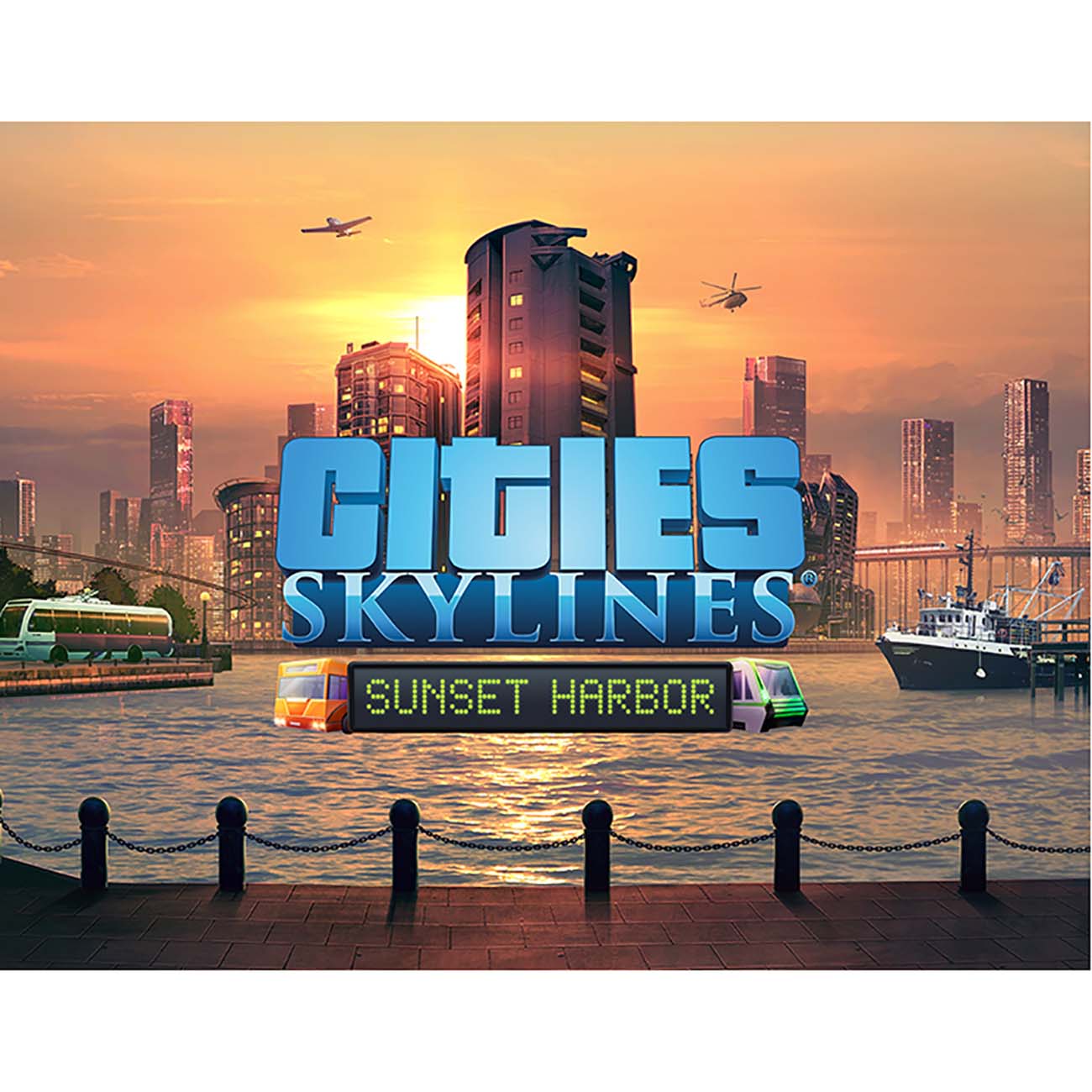 Дополнение для игры PC Paradox Interactive Cities Skylines: Sunset Harbor